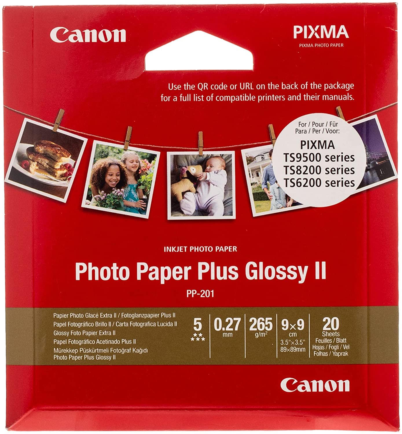 PP-201 3.5X3.5INCH 20 SHEETS