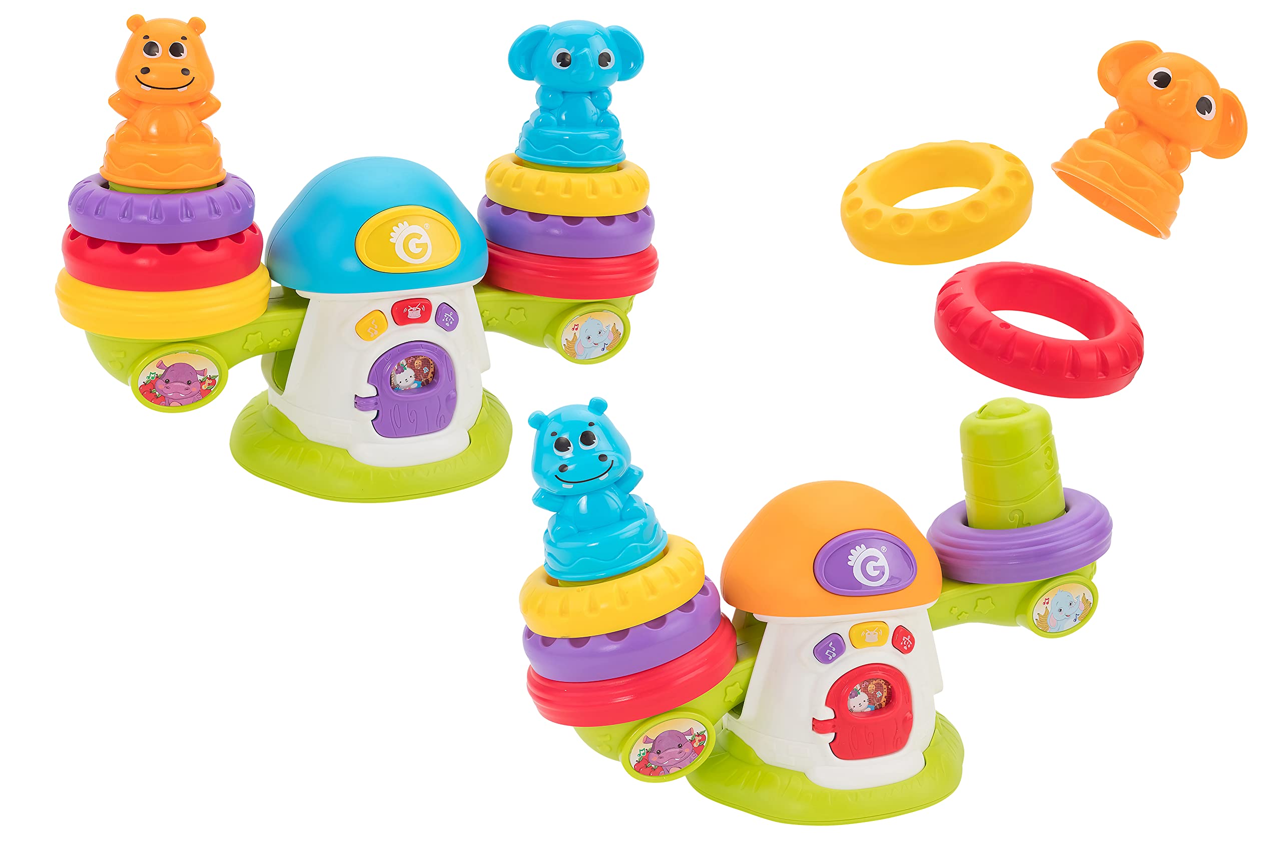 Gioco funghetto equilibrio vitamina g luci e suoni ass.2 col.