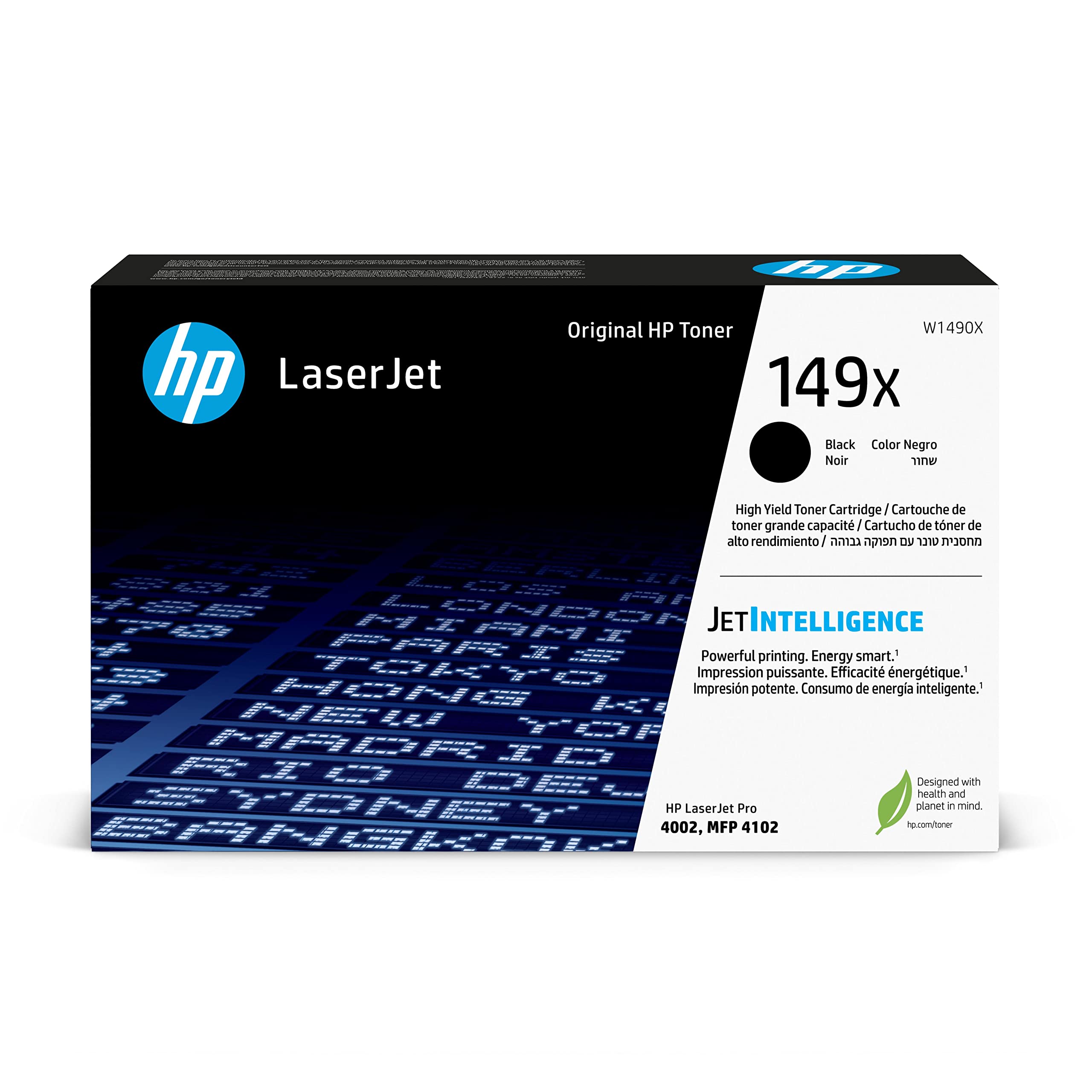 Toner laser originale hp 149x alta capacita nero per hp laserjet pro 0194850663369