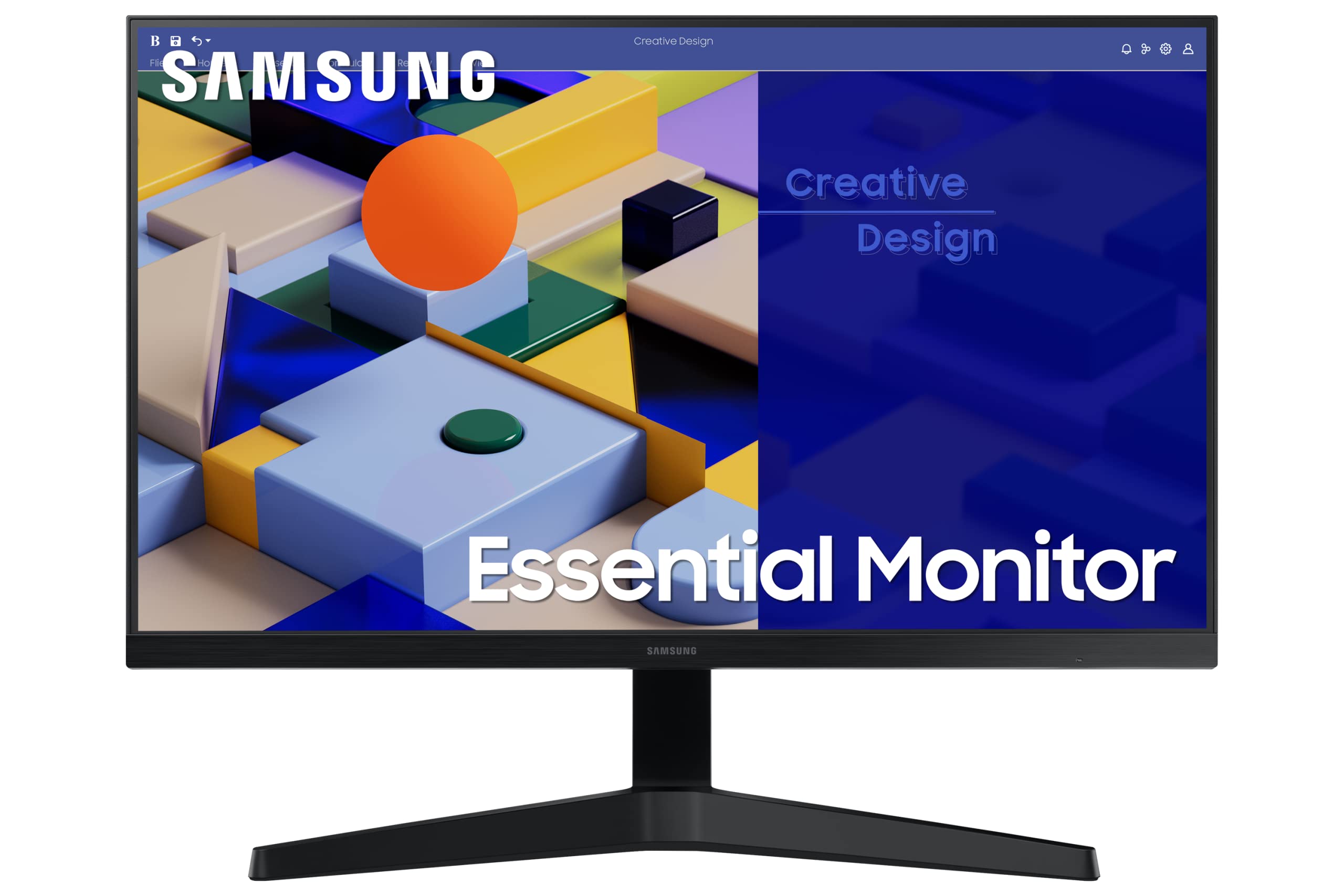 Scheda di monitor Samsung S24C310 da 24 pollici con risoluzione Full HD 1920x1080, schermo IPS per immagini nitide e colori precisi. 8806094769197 | initpc.it