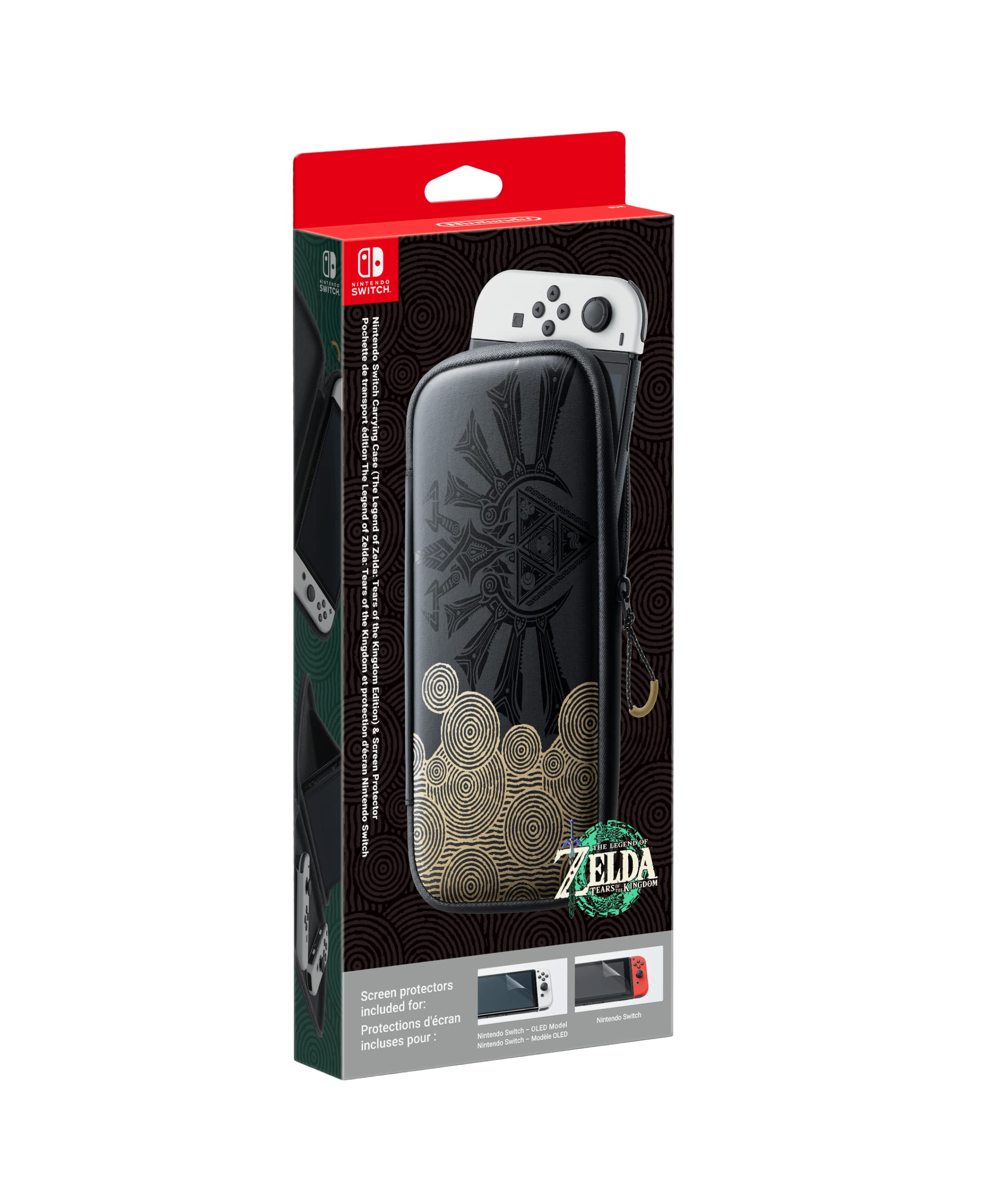 Custodia zelda tears per nintendo switch oled protezione 0045496431648