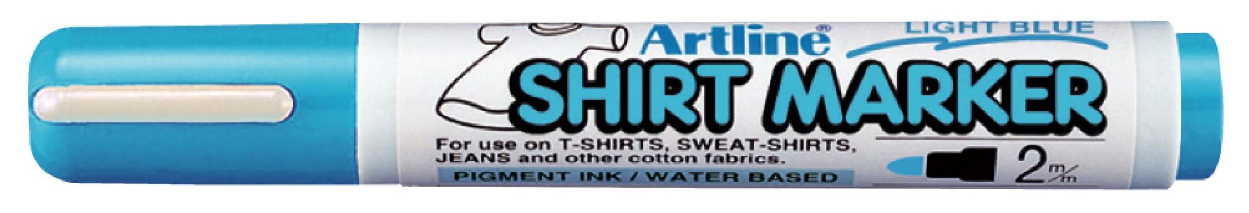 Marker t-shirt Artline azzurro