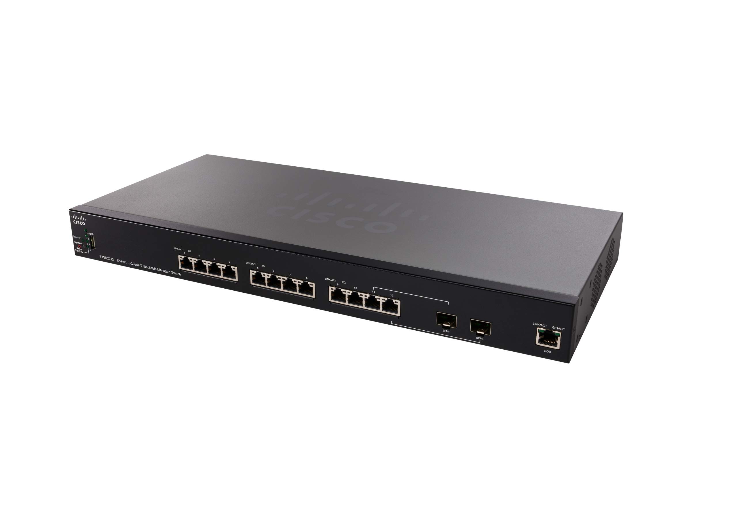 12 PORT 10GBASE-T STACKABLE