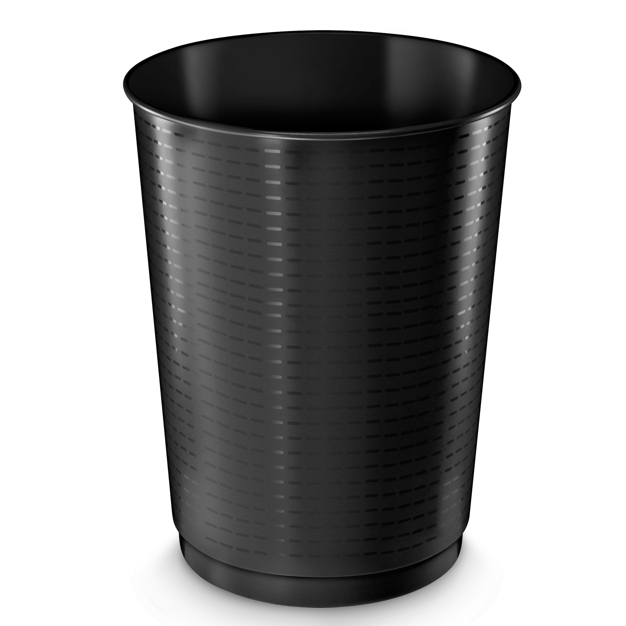 Cestino gettacarte nero 40lt ø38cm alto robusto 3462151133018