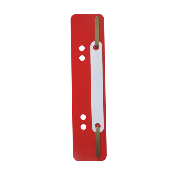 Pressini fermafogli in metallo rosso 38x150 mm durable 4005546670034