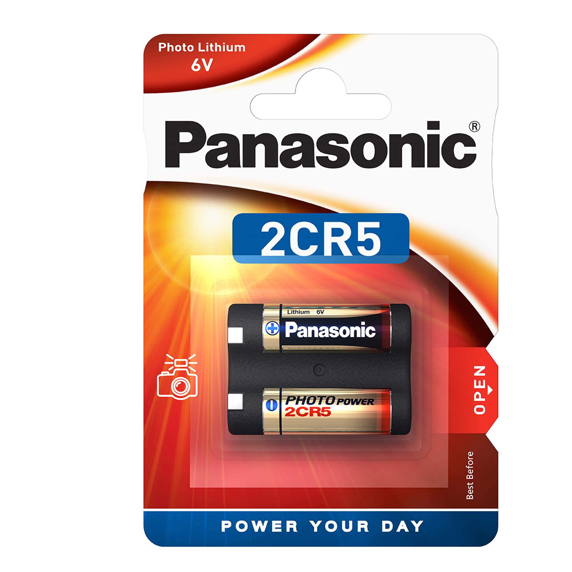 Batteria litio panasonic micropila 2cr5 foto 5410853017233