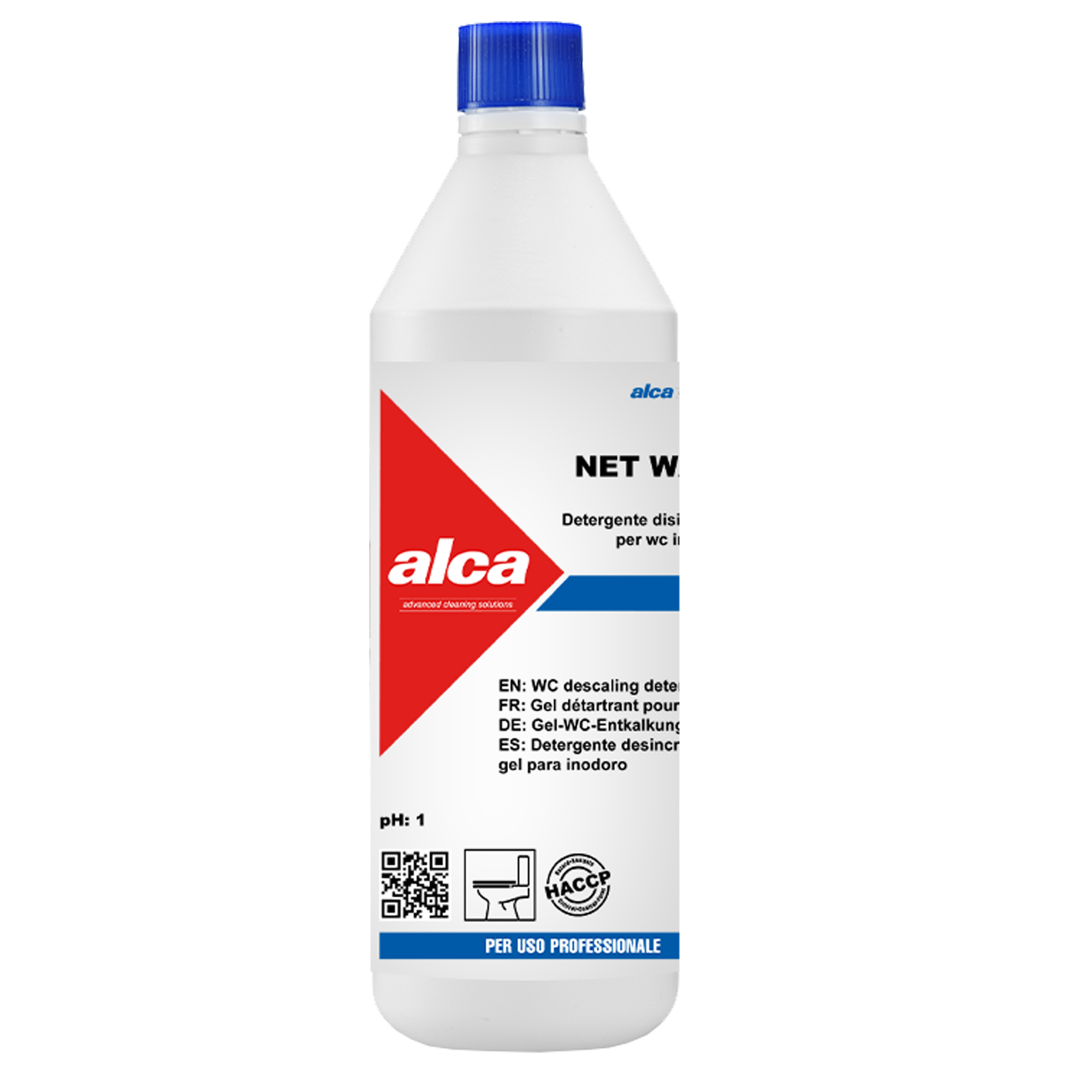 Detergente acido net water 1l per ceramiche bagno 8032937575186