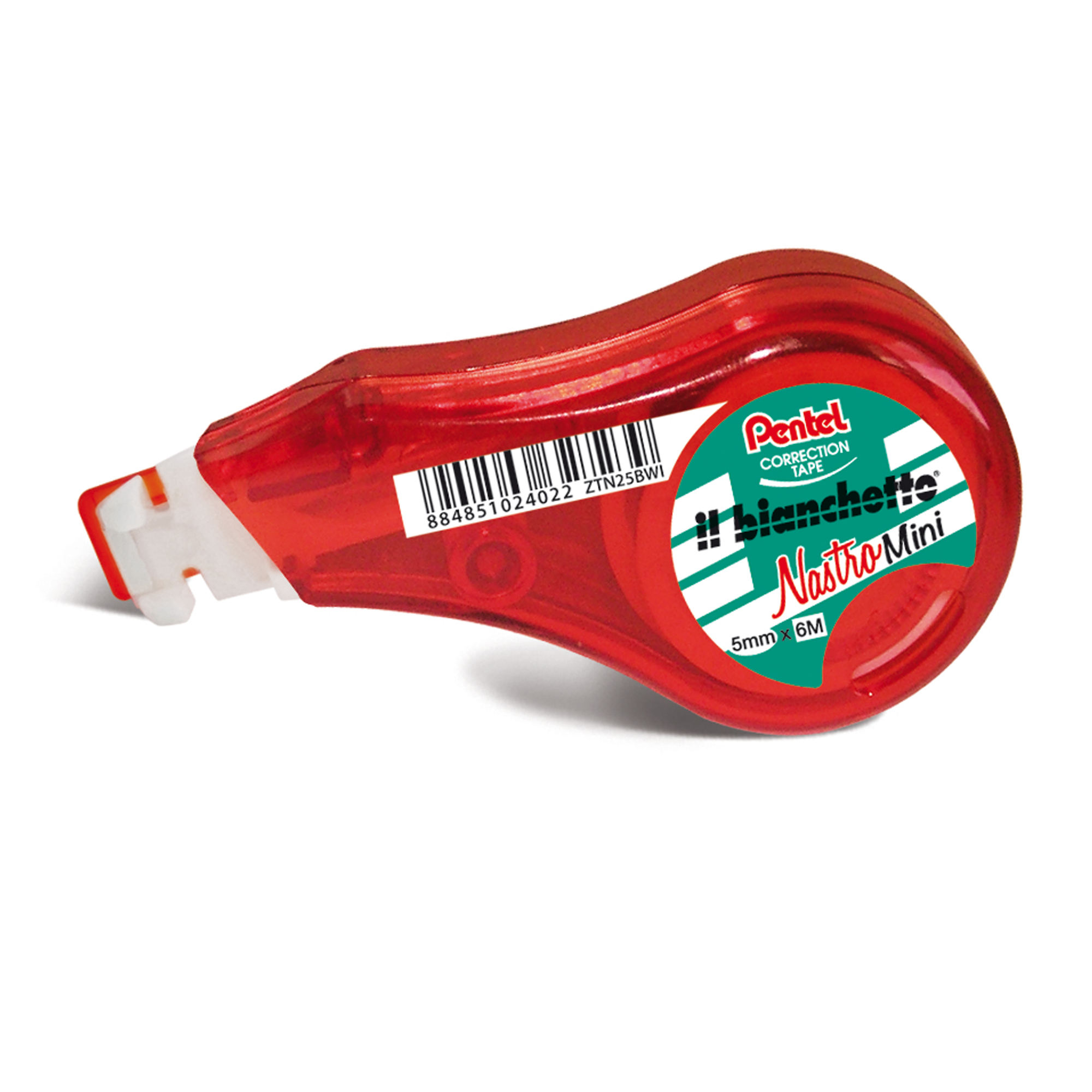Correttore a nastro mini il bianchetto 5mmx6mt pentel laterale 884851024039