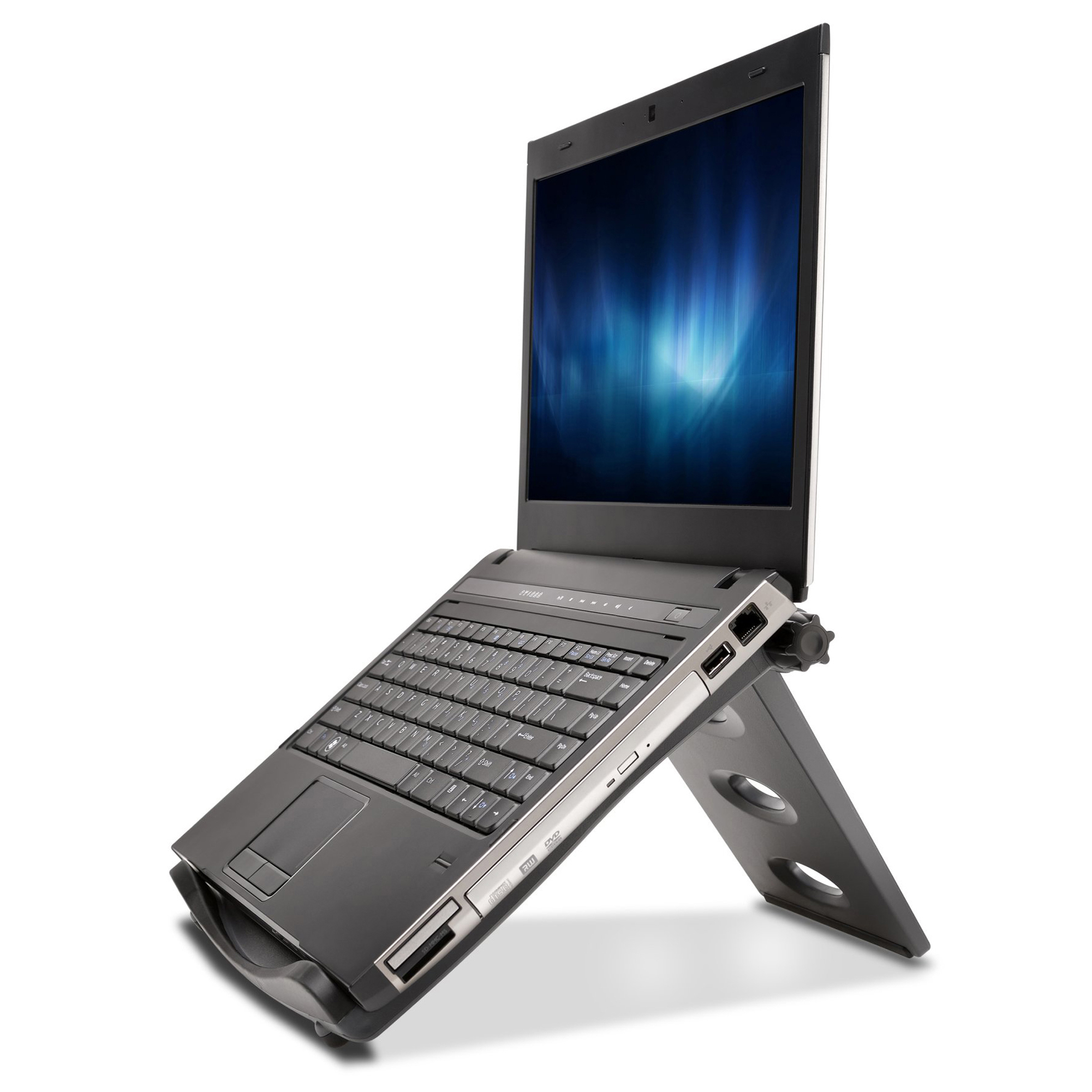 Supporto notebook smartfit easy riser grigio regolabile kensington 5028253149364