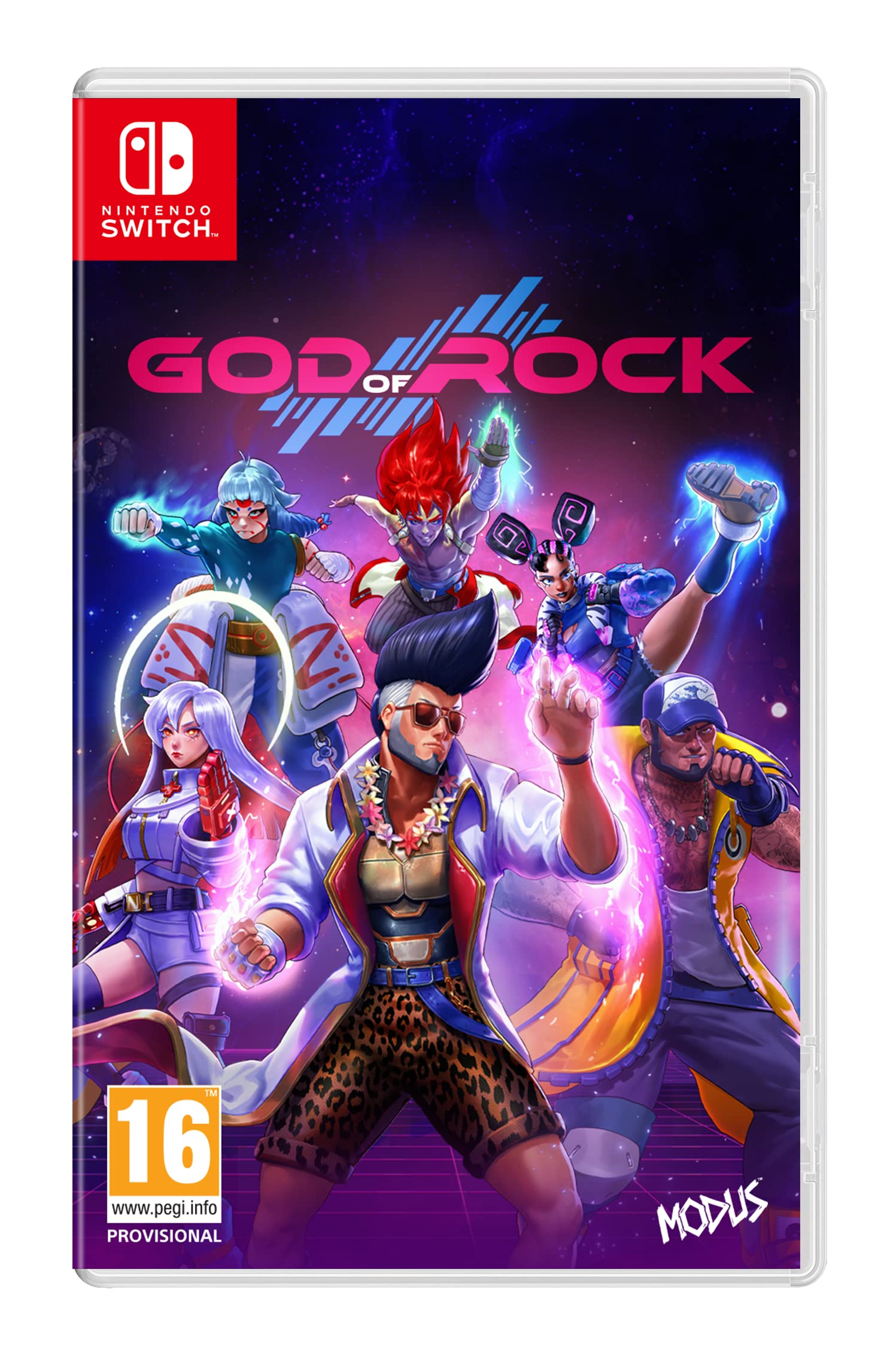 God of rock per nintendo switch con gameplay ritmico. 5016488139984