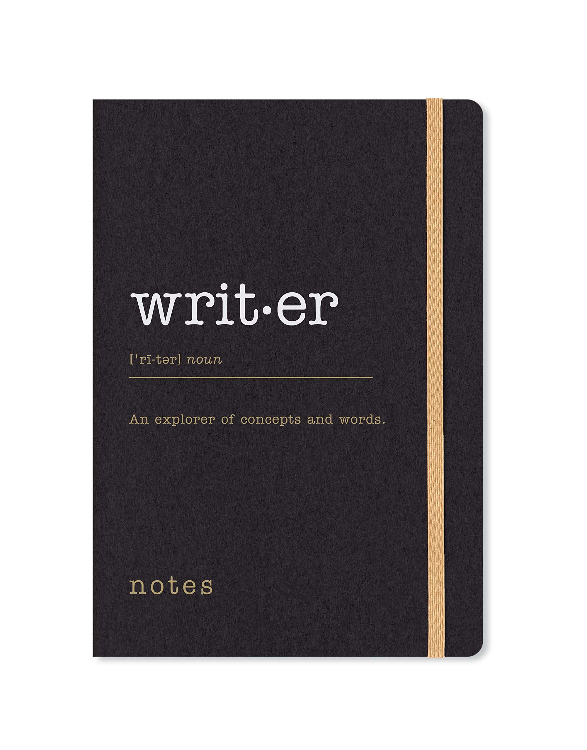 Notebook Eco writers A5 dotted col.nero