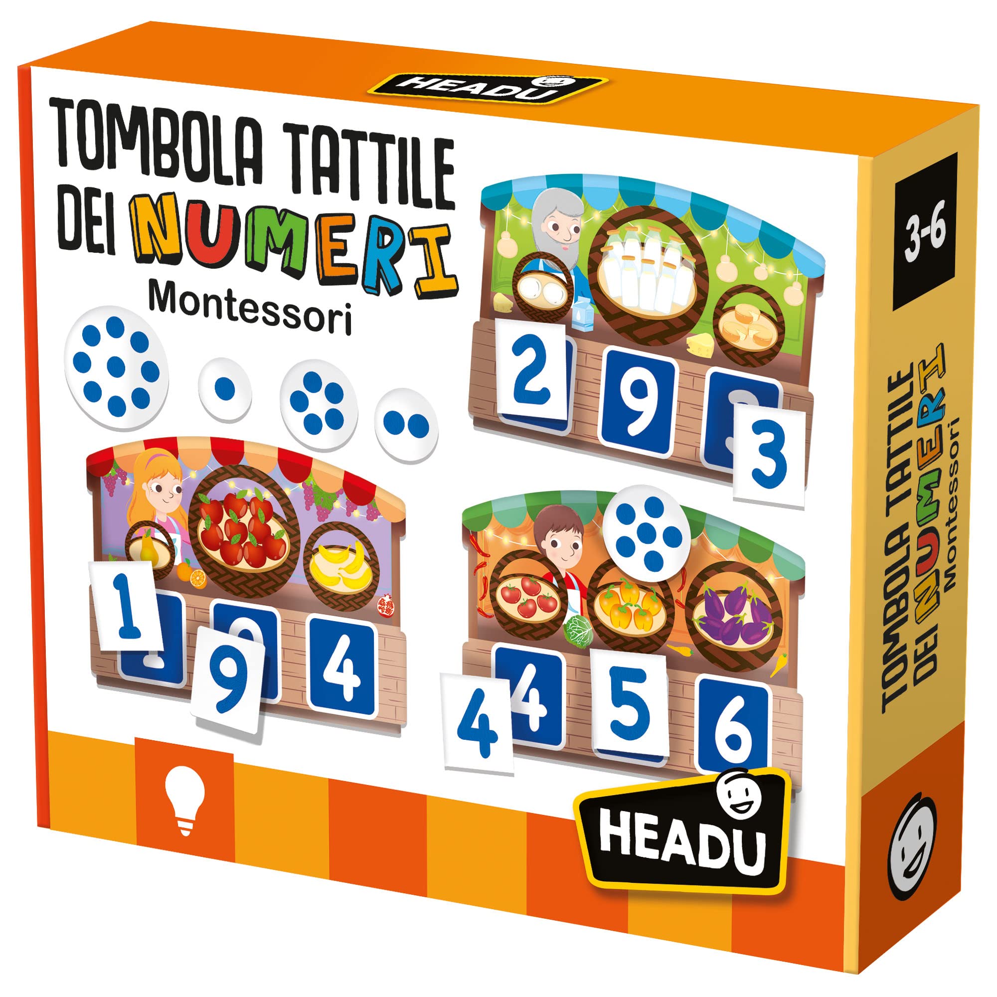 Tombola tattile 123 montessori