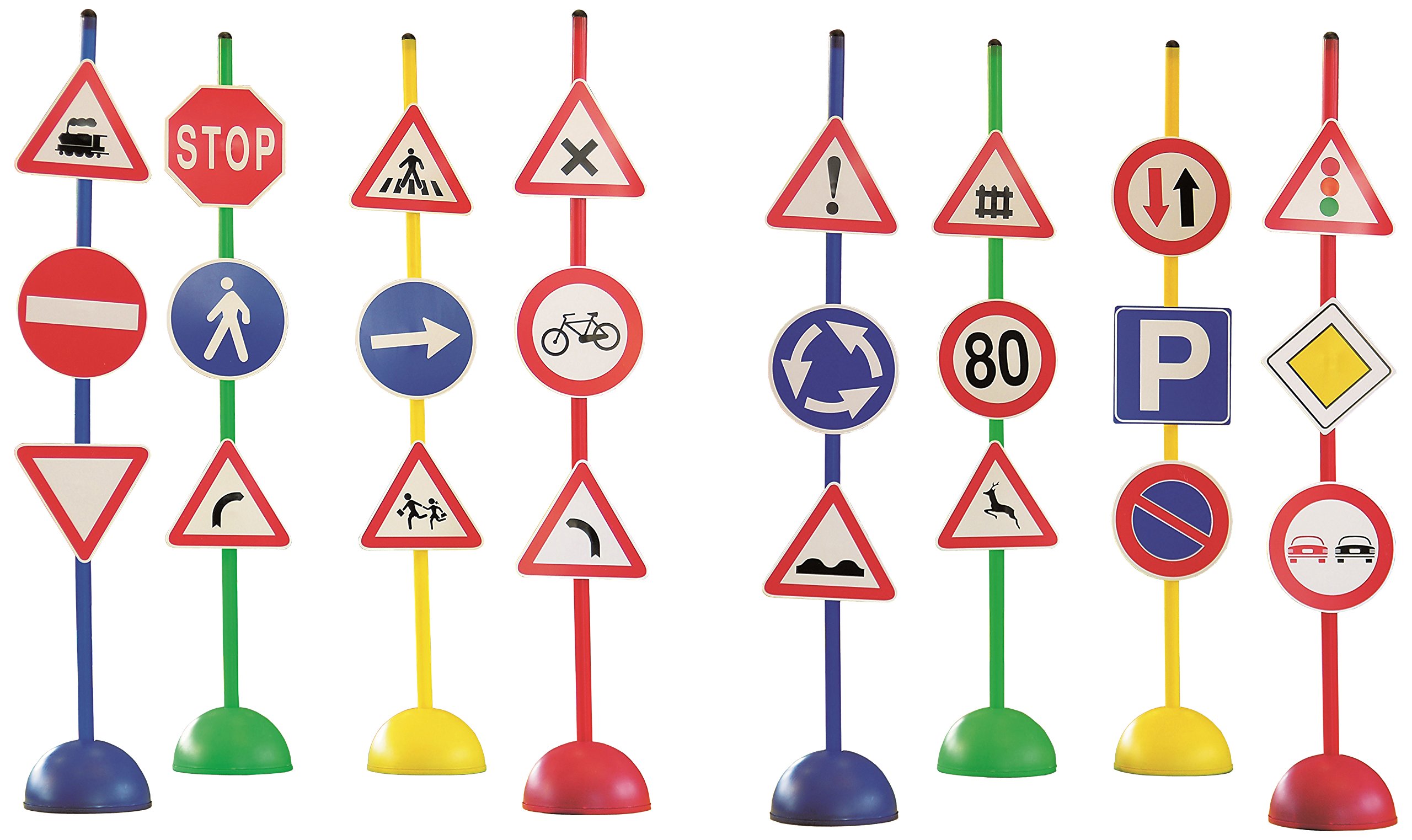 Set 24 segnali stradali