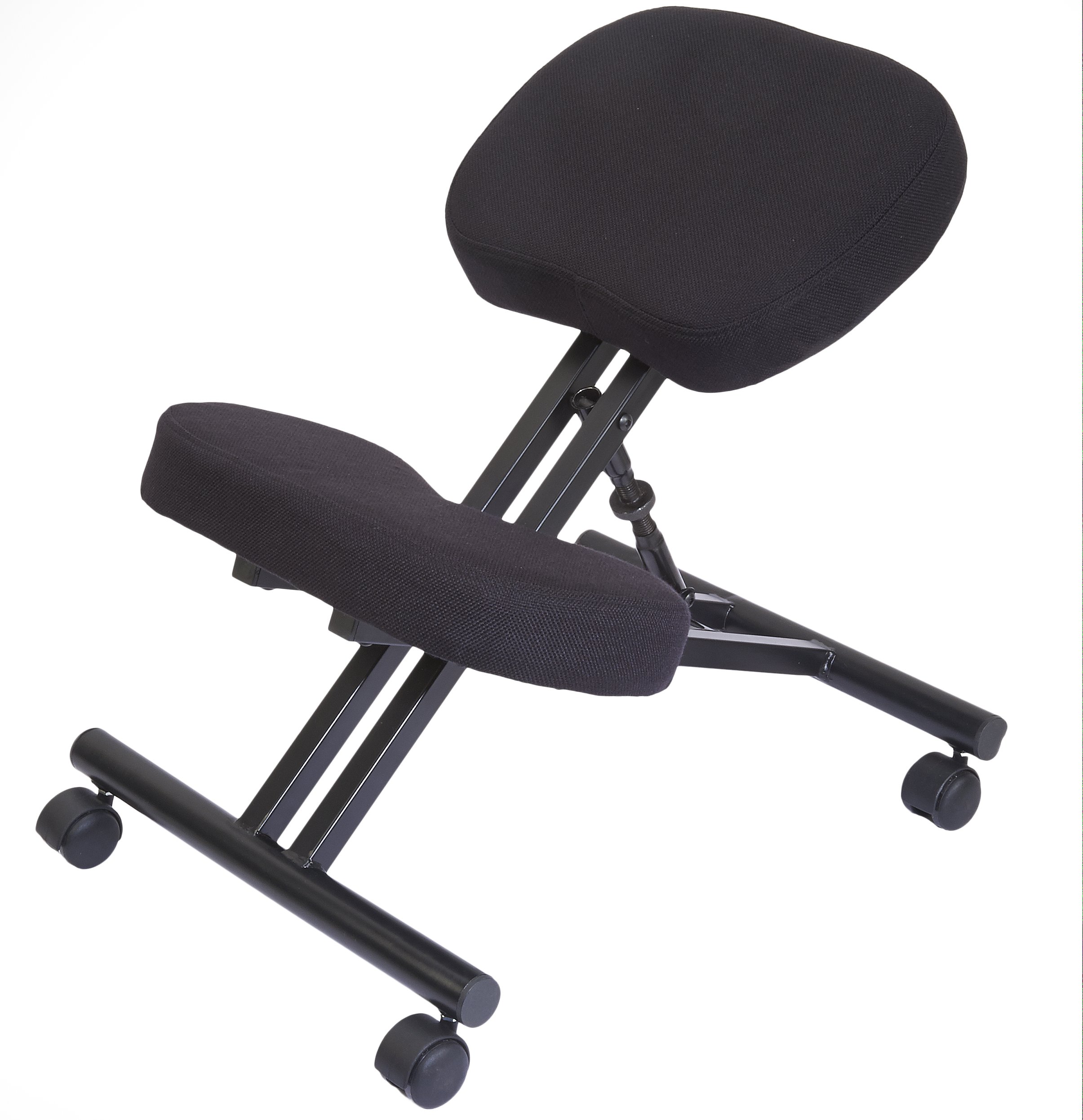 Scelta ergonomicamente progettata del divano da ufficio, in vernice nera, marca Serena Group. 8032937535647 | initpc.it