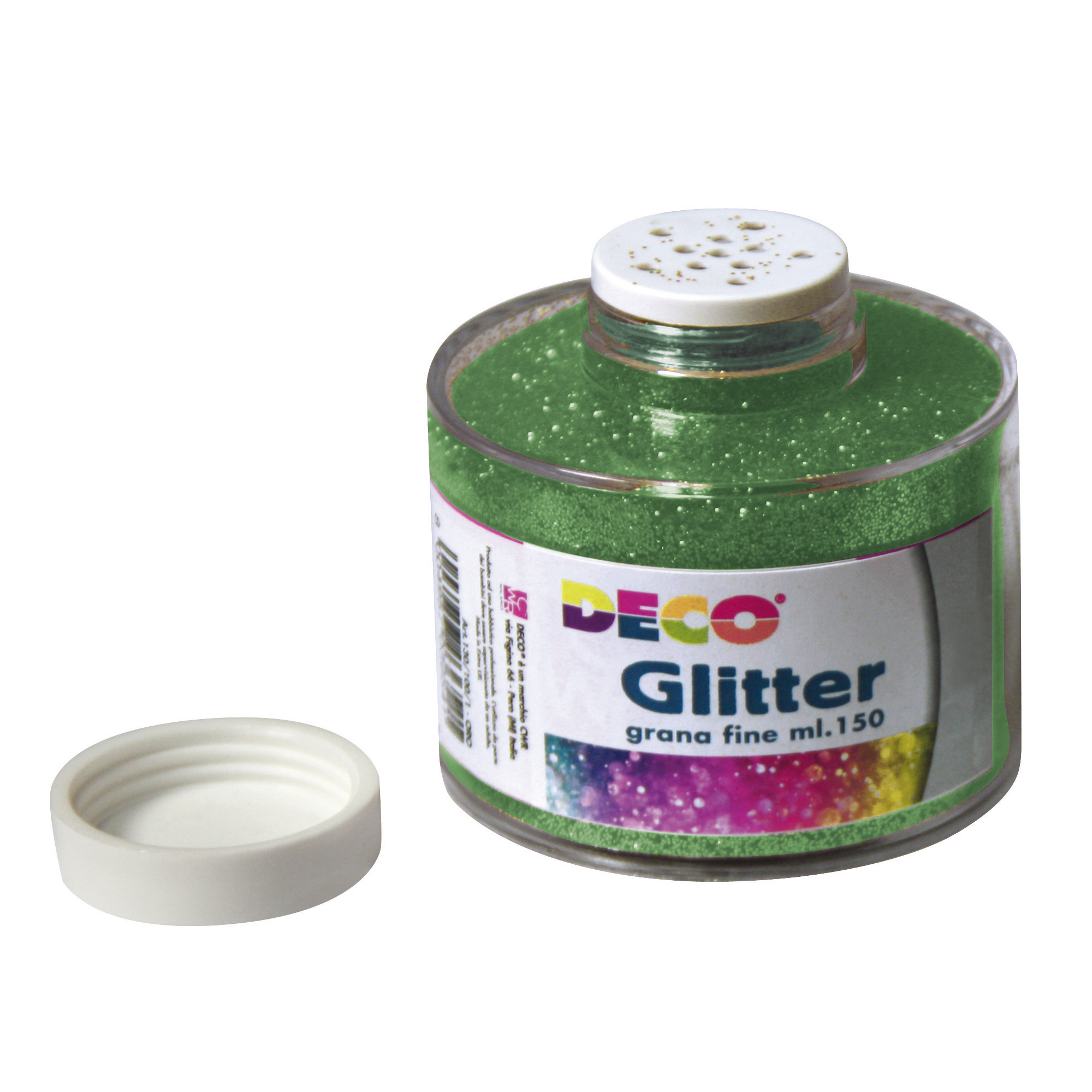 Glitter in barattolo ml.150 verde