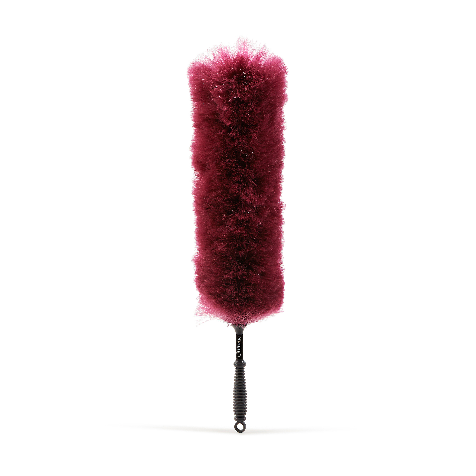 Piumino magnete - attira polvere - diametro 5 cm - altezza 65 cm - rosso - Perfetto
