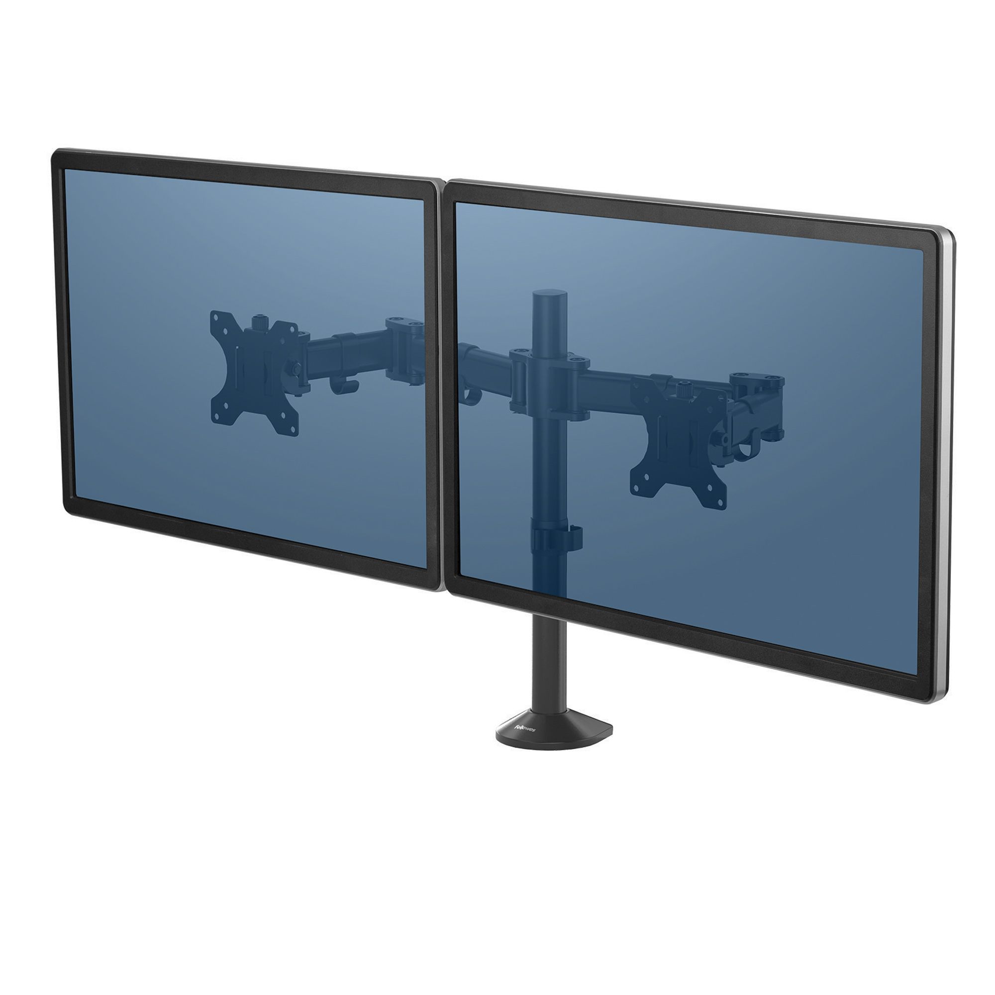 Bracci porta monitor Reflex Series - doppio - 55x11,6x72,6cm - Fellowes