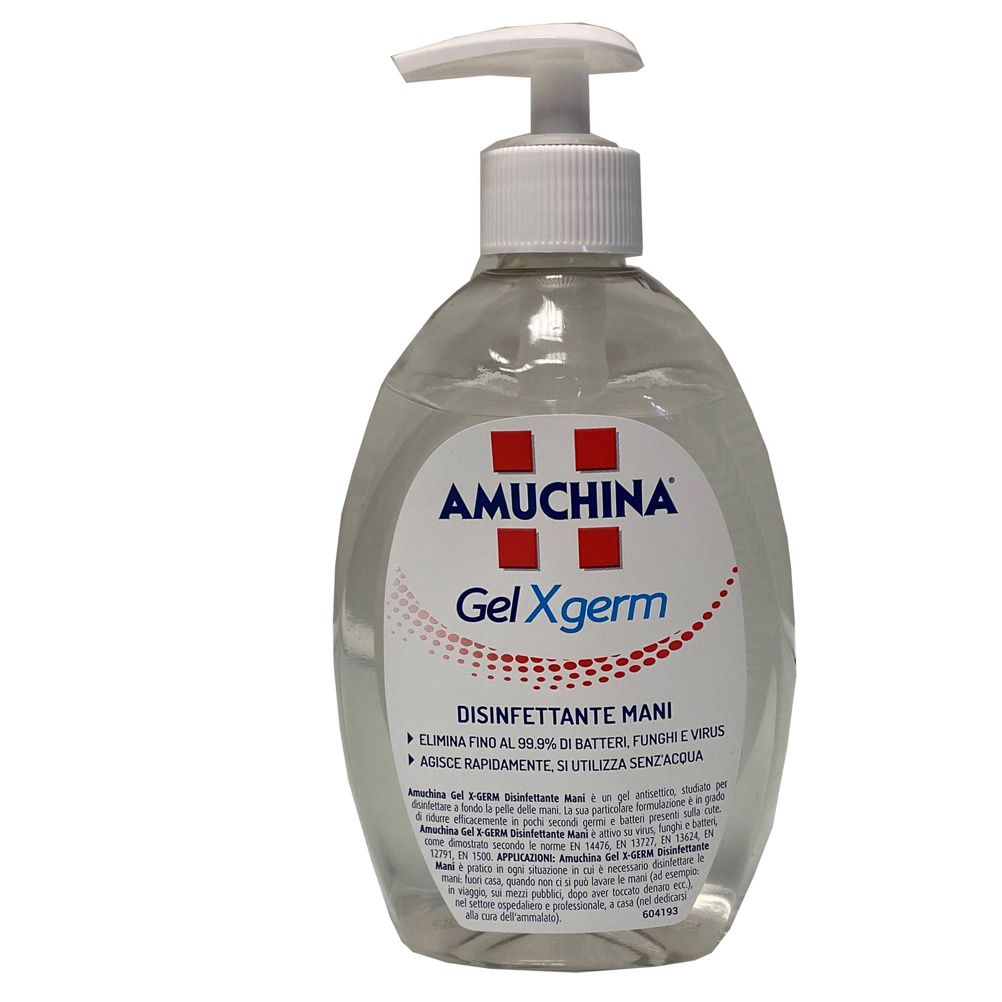 Gel X-Germ disinfettante mani - 500 ml - Amuchina Professional