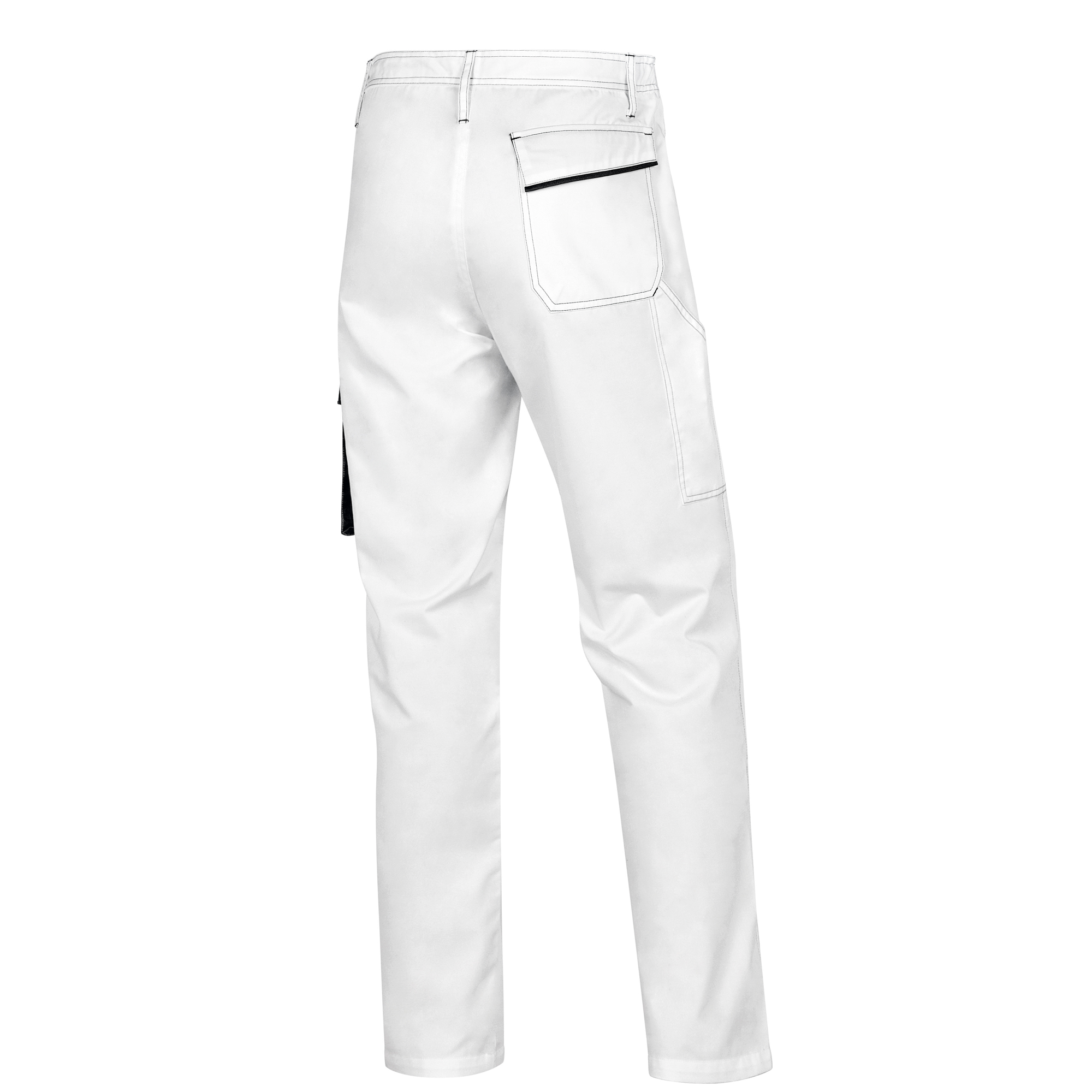 Pantalone da lavoro Panostyle M6PAN - sargia/poliestere/cotone -  bianco/grigio - taglia M - Deltaplus