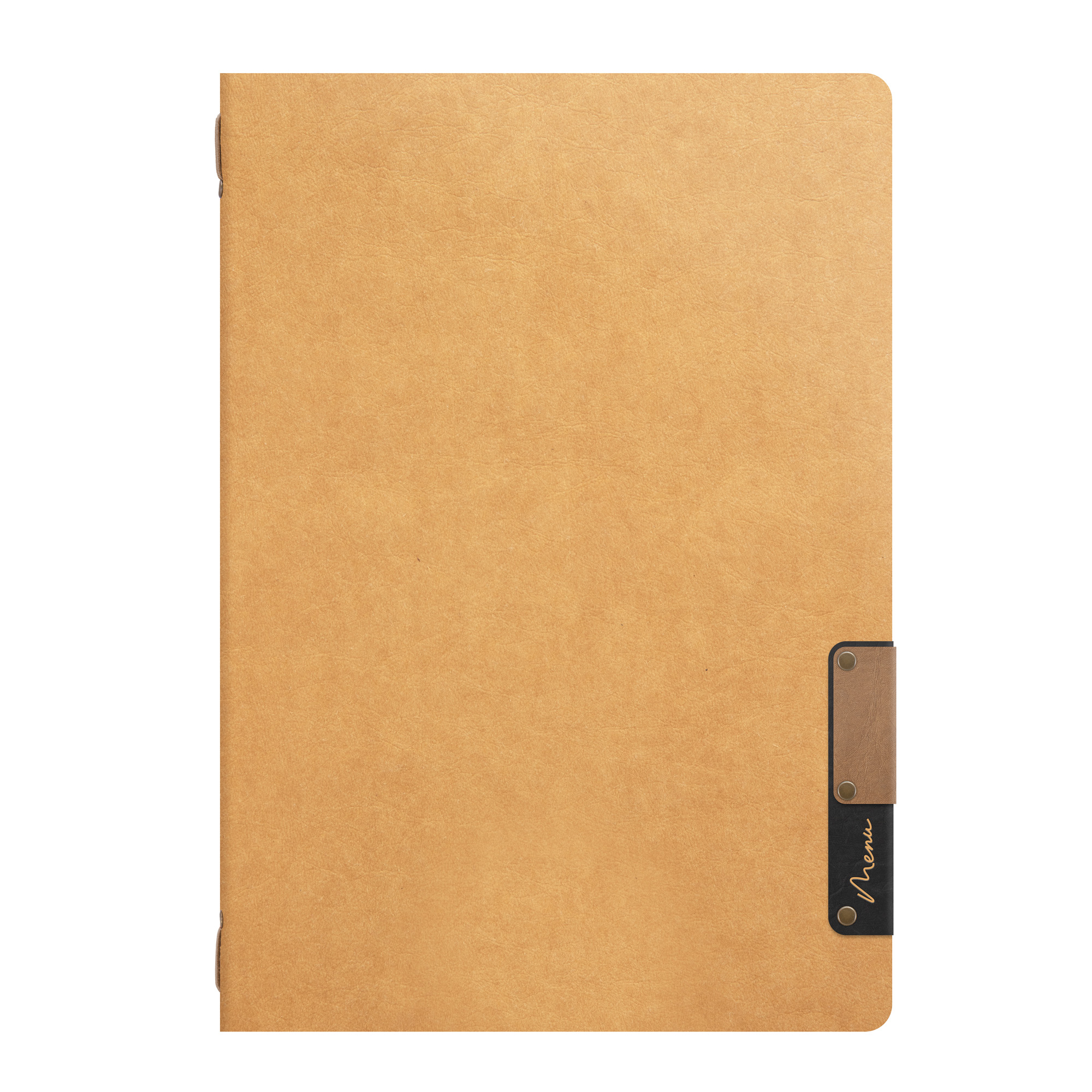 Portamenù in fibra naturale beige impermeabile a4 34x24,5 cm 8719075288184