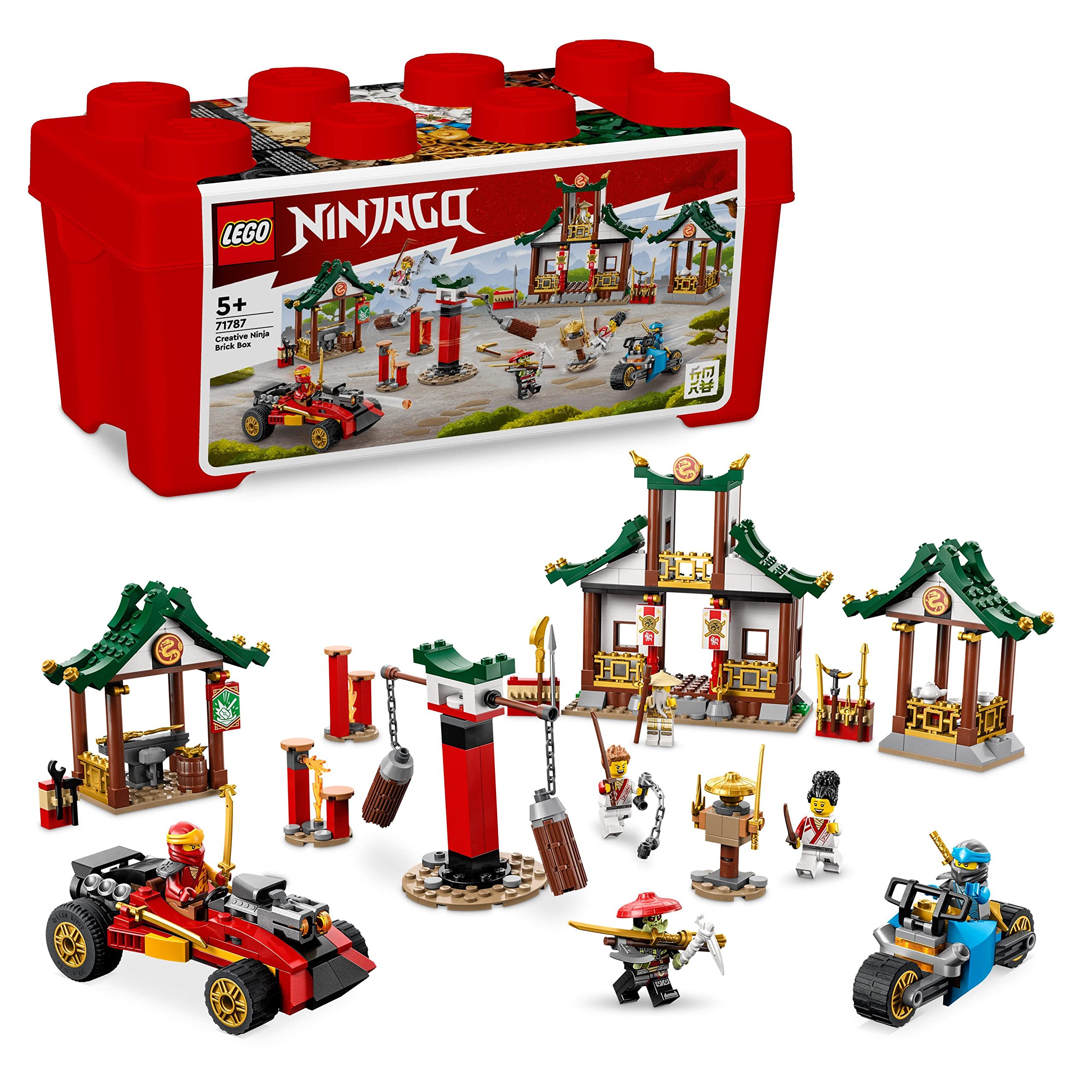 Set creativo di mattoncini Ninja di marca Lego, ideale per bambini appassionati di arti marziali e avventura 5702017413037 | initpc.it