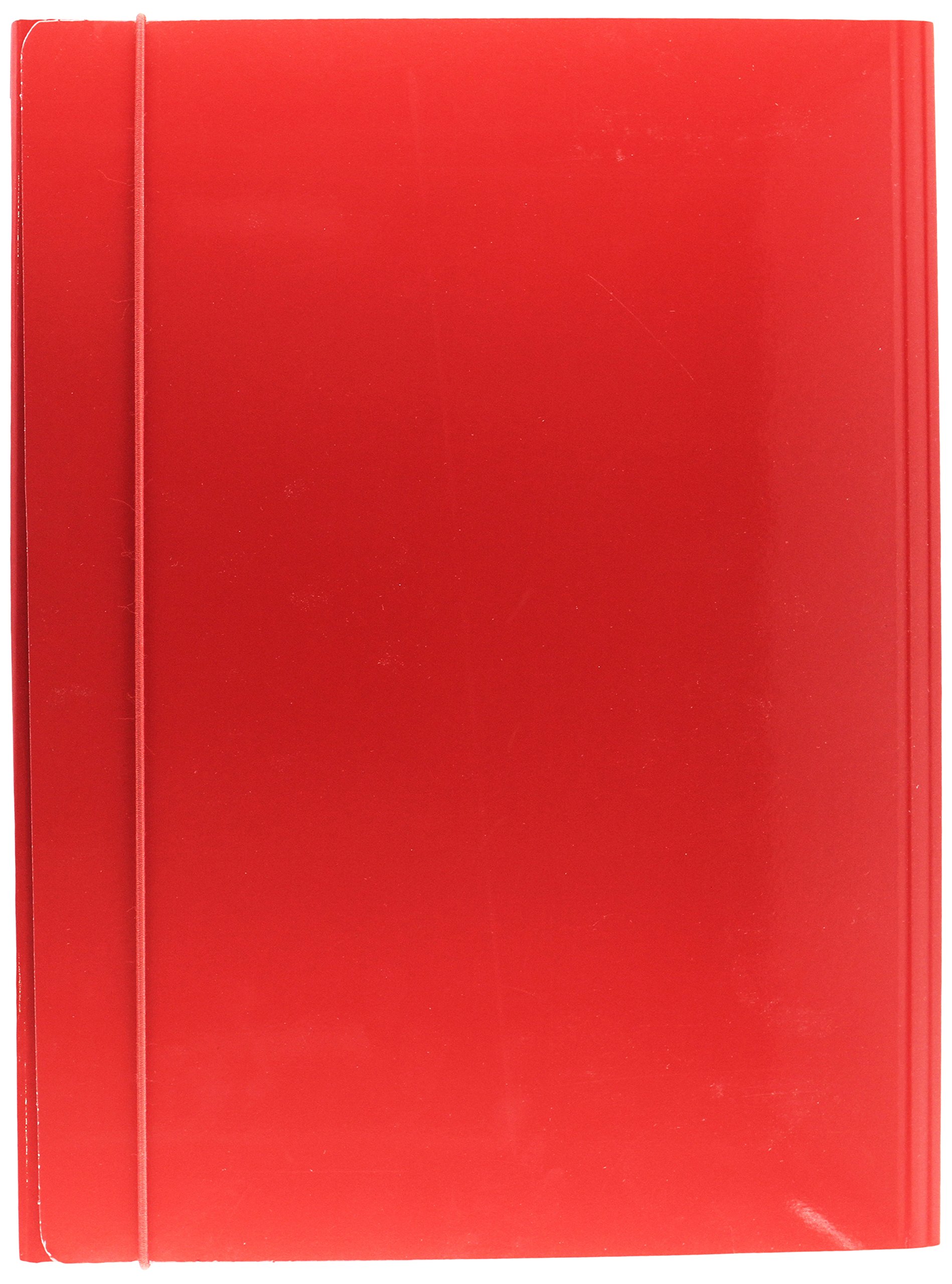 Cartelline a 3 lembi Esselte C46 per elastico tondo 25x35 cm 550 g/m² rosso 390346160