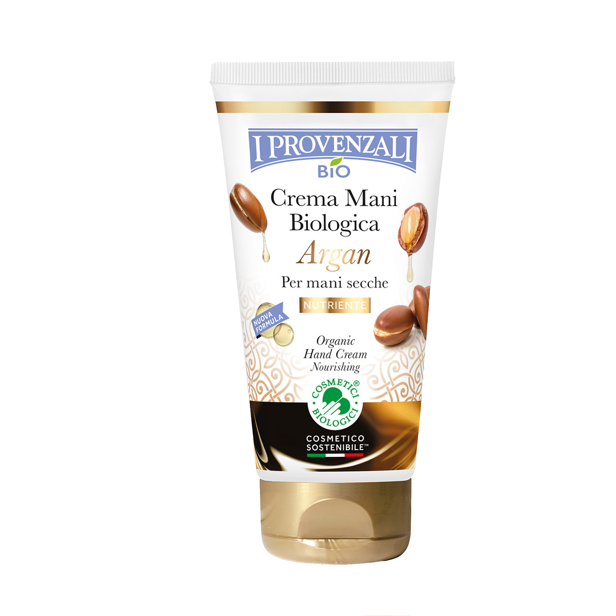 Crema mani biologica olio argan 75ml gaia 28025796003598