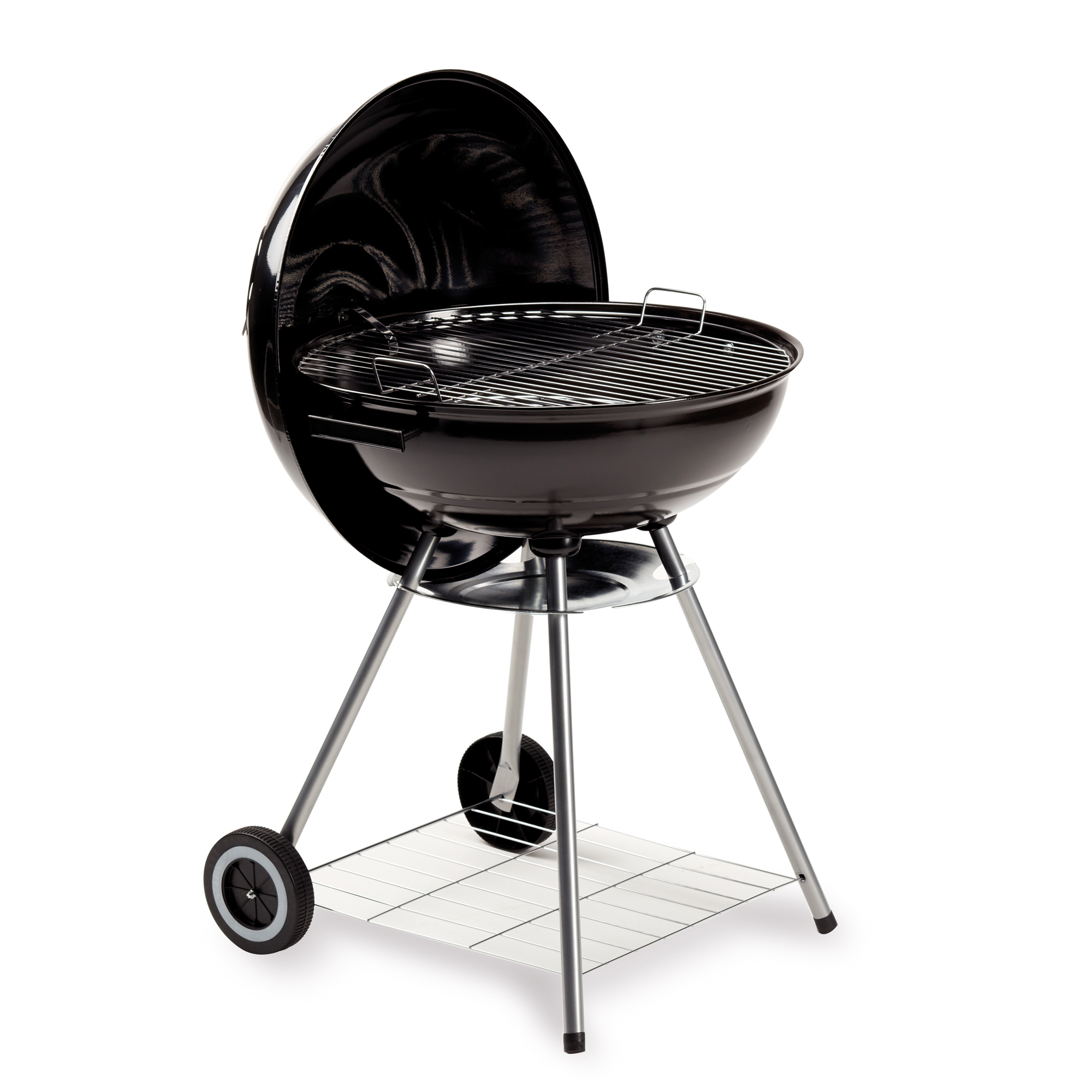 Barbecue da giardino nero 73x50x45cm 8023755021528