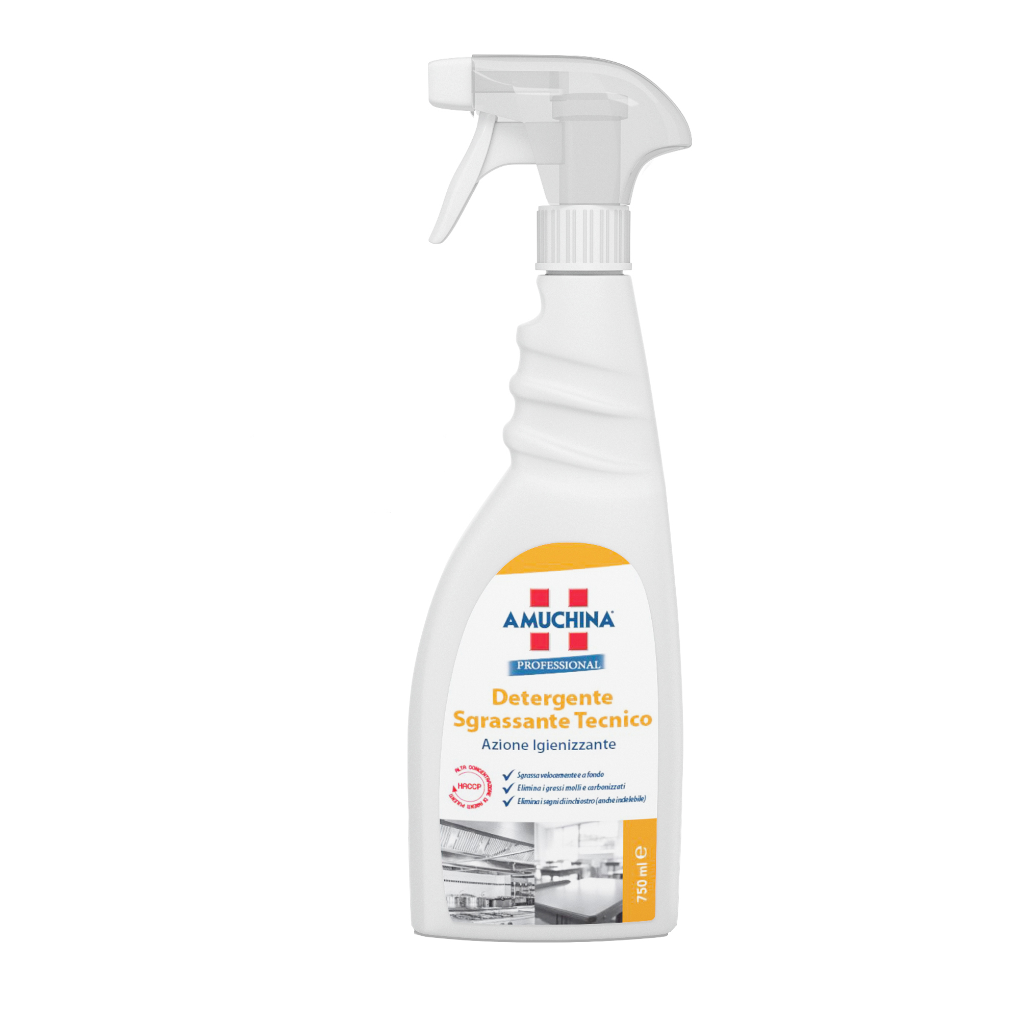 Detergente sgrassante professionale amuchina 750 ml 18000036025205