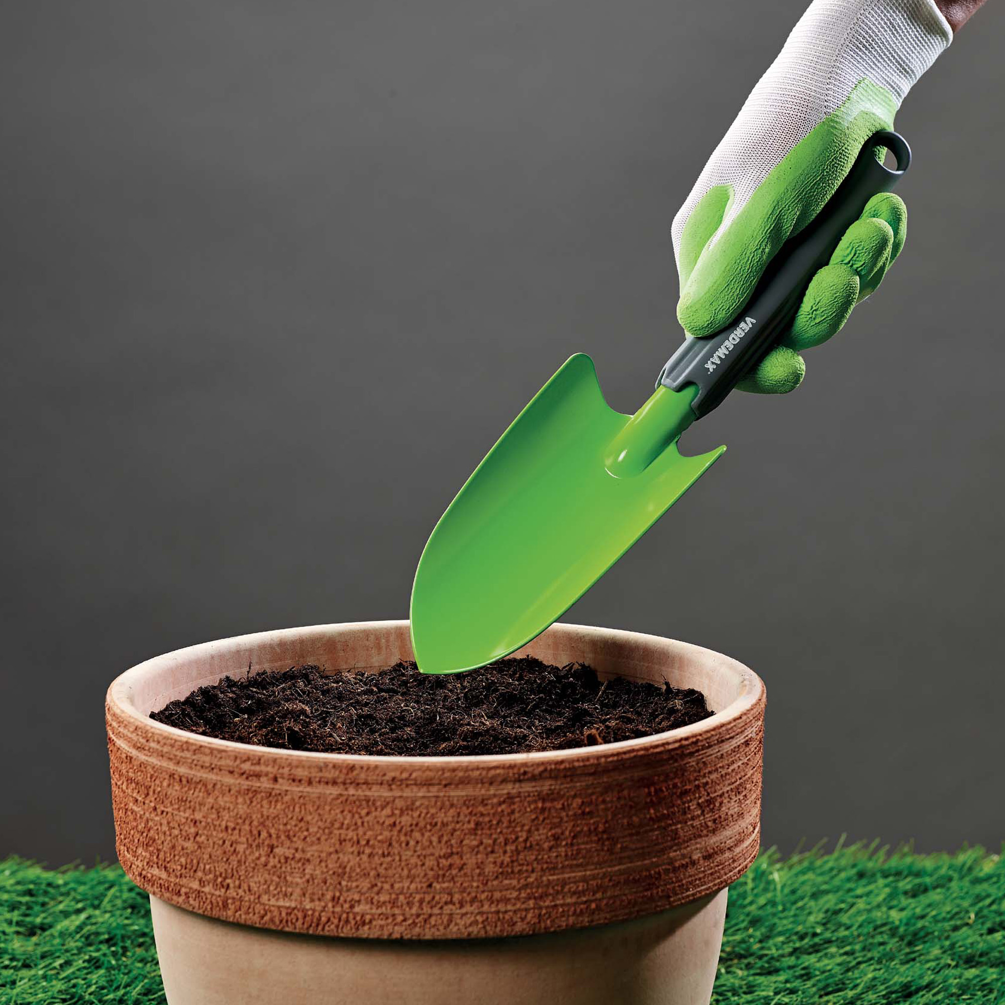 Paletta da giardino verdemax 30cm verde robusta 18015358039601