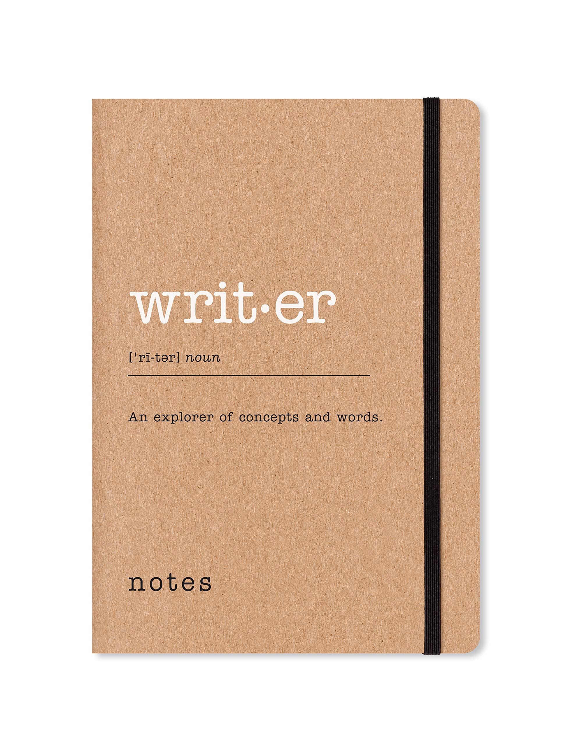 Notebook Eco writers A5 dotted col.kraft