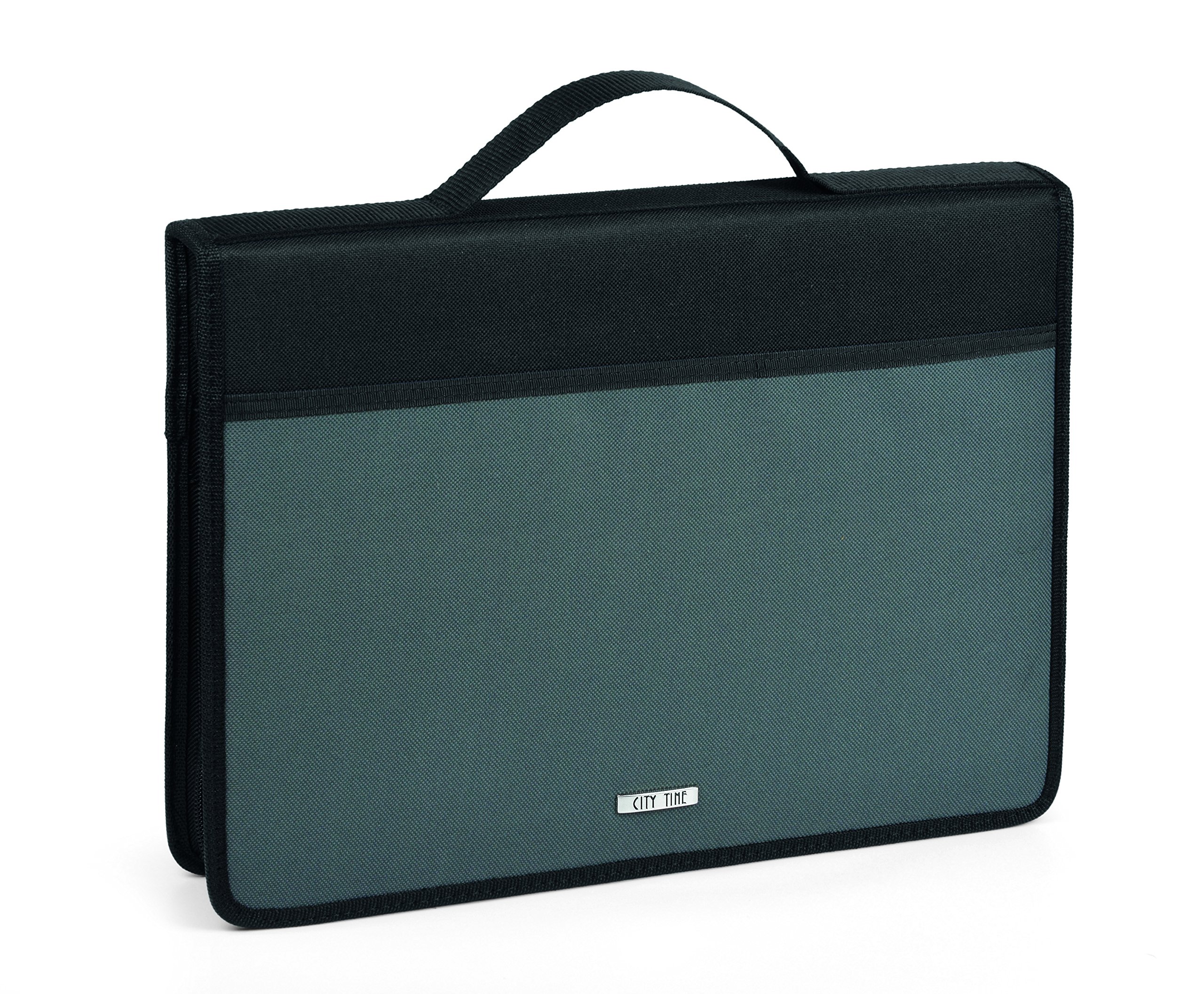 Portablocco time con anelli 249 nero/grigio