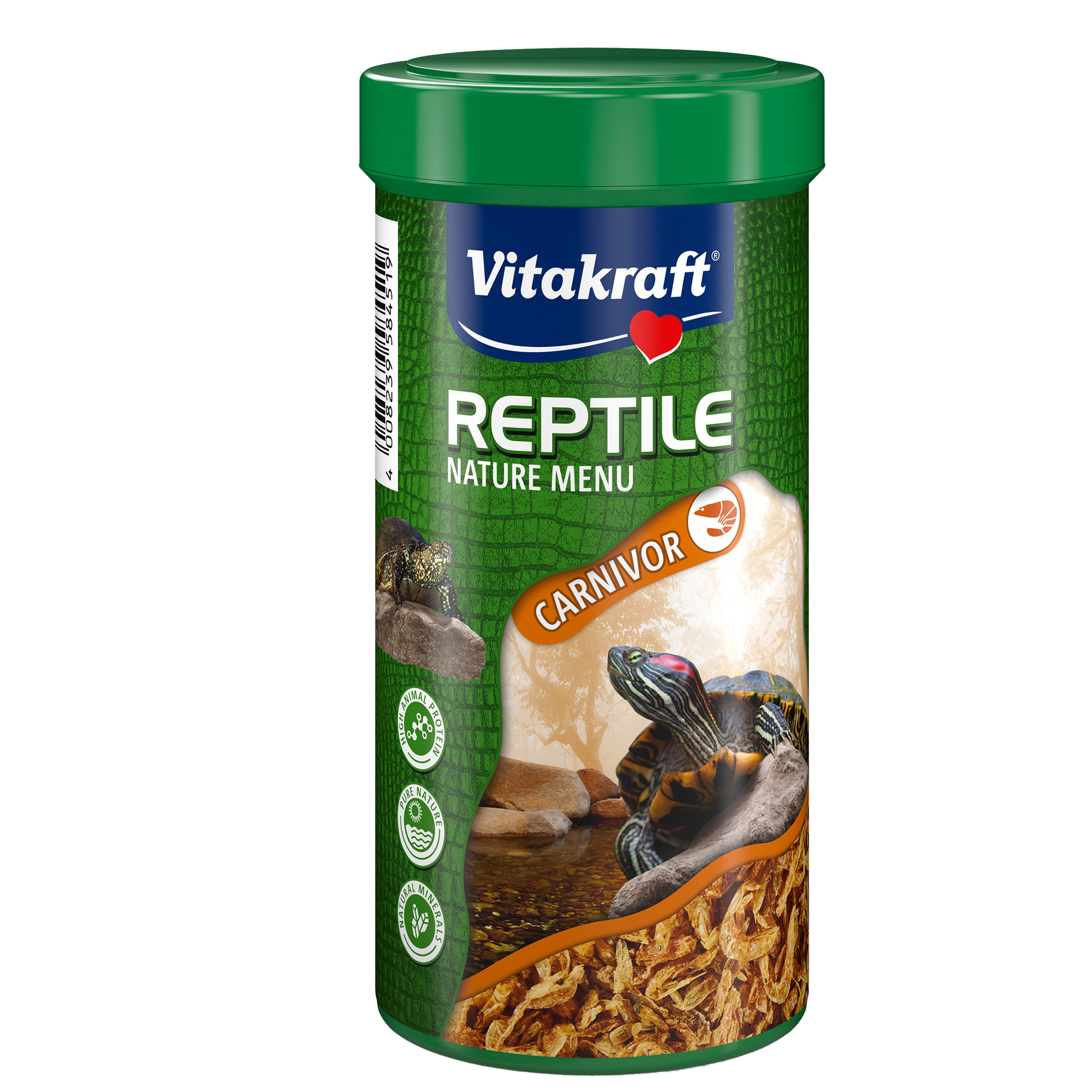 Mangime vitakraft reptile gammare menu carnivoro 250 ml 4008239670670
