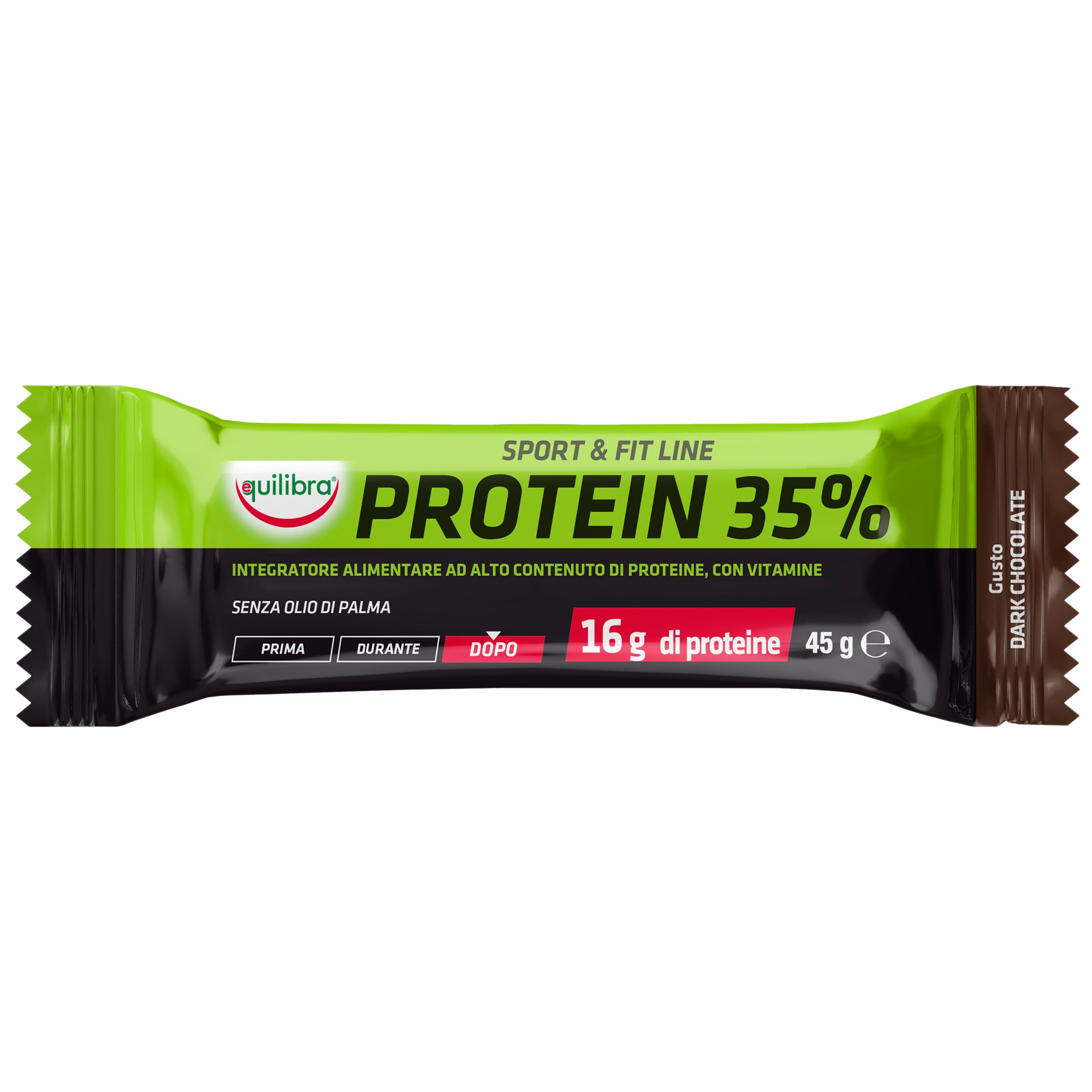 Integratore sport protein cioccolato 45g 010800013710177115221231102361