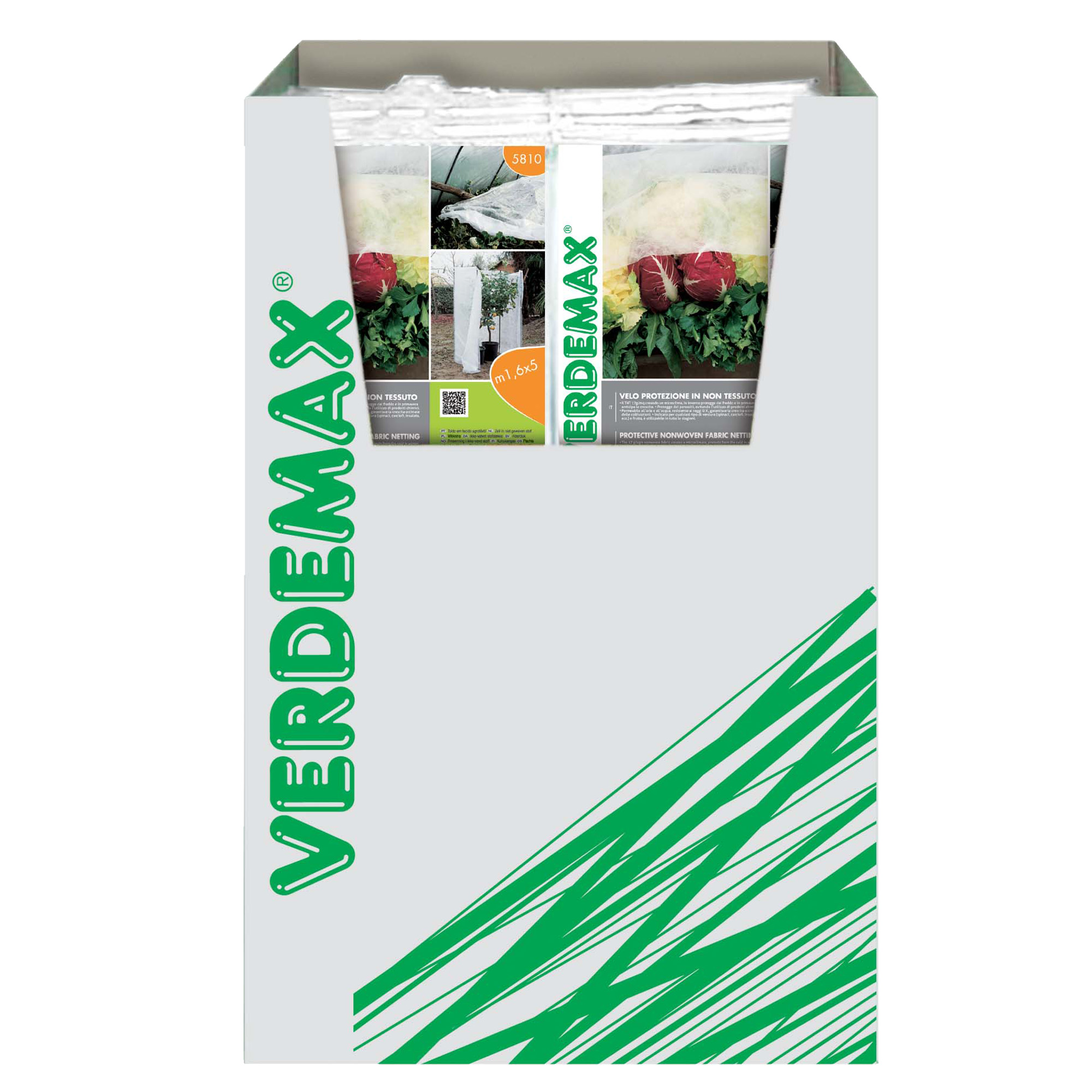 Velo protezione piante tnt 1,6x5m resistente uv 18015358058107