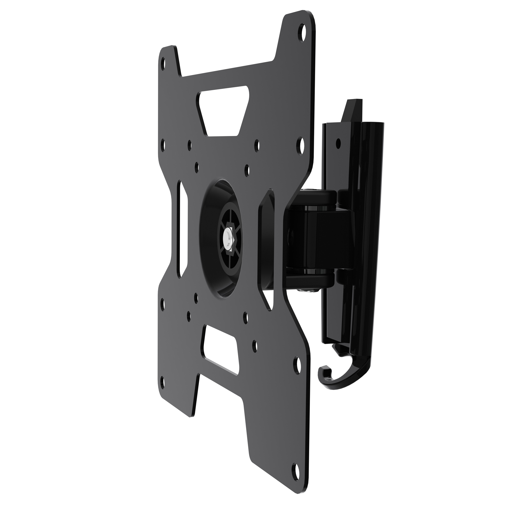 Supporto tv 17-37 nero, inclinabile, rotazione, fino 30kg 8006012314625