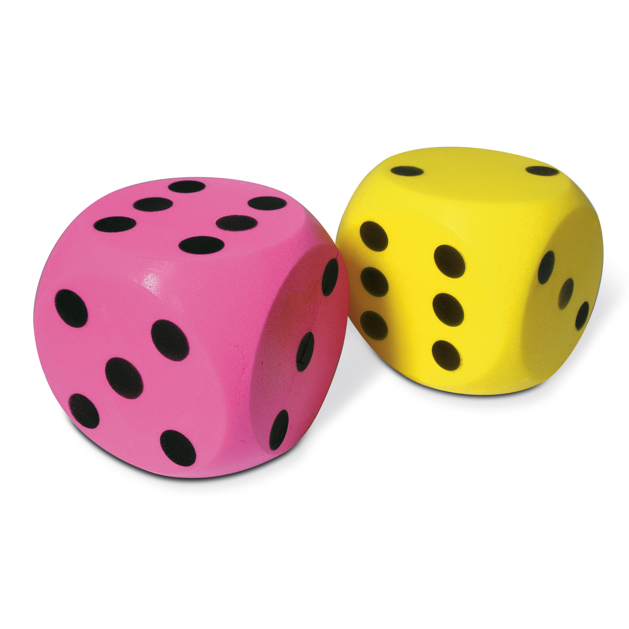 Dado gigante in spugna morbida da 15 cm per didattica e bricolage cwr 8004957034592