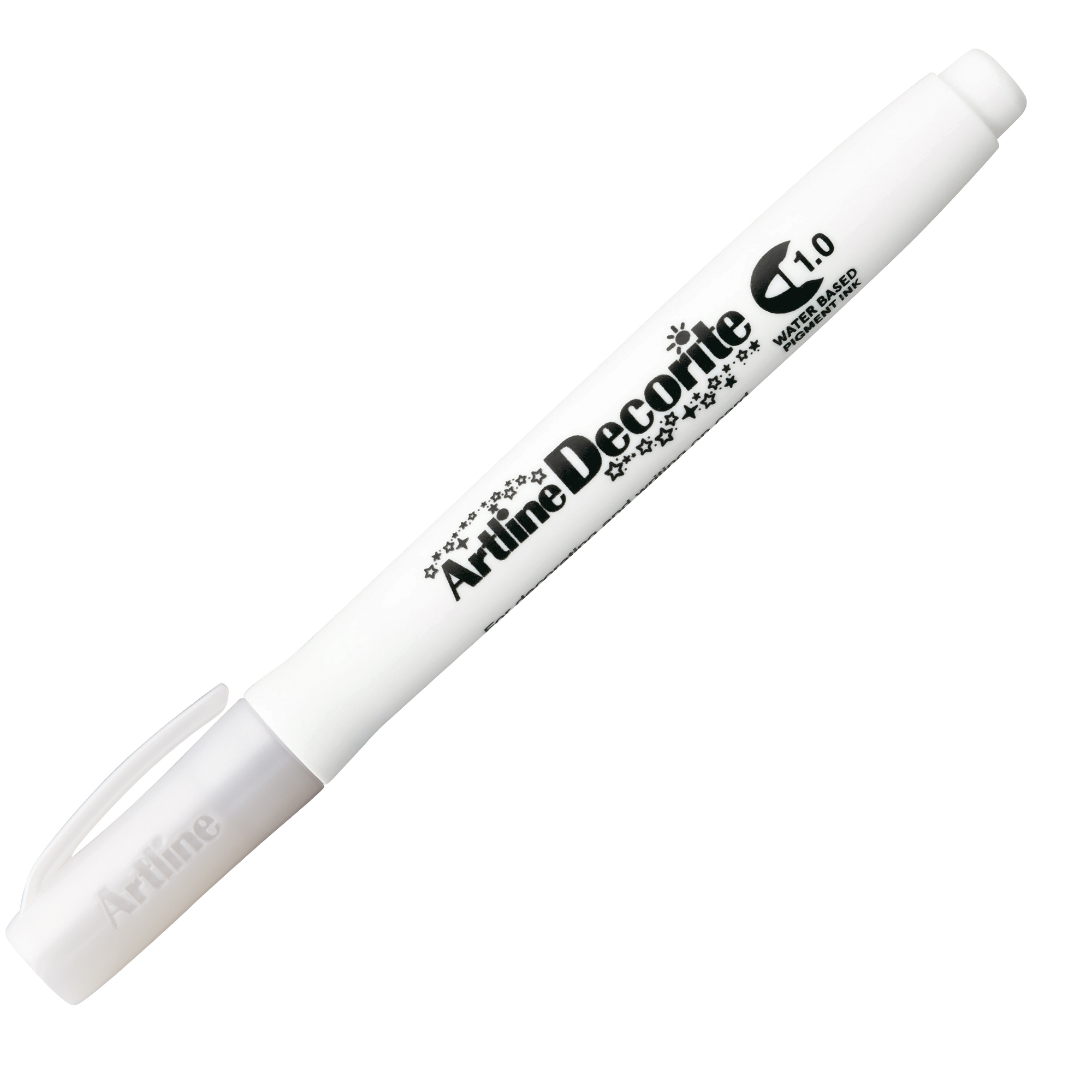 Marcatore Decorite - punta tonda - 1.0 mm - bianco - Artline