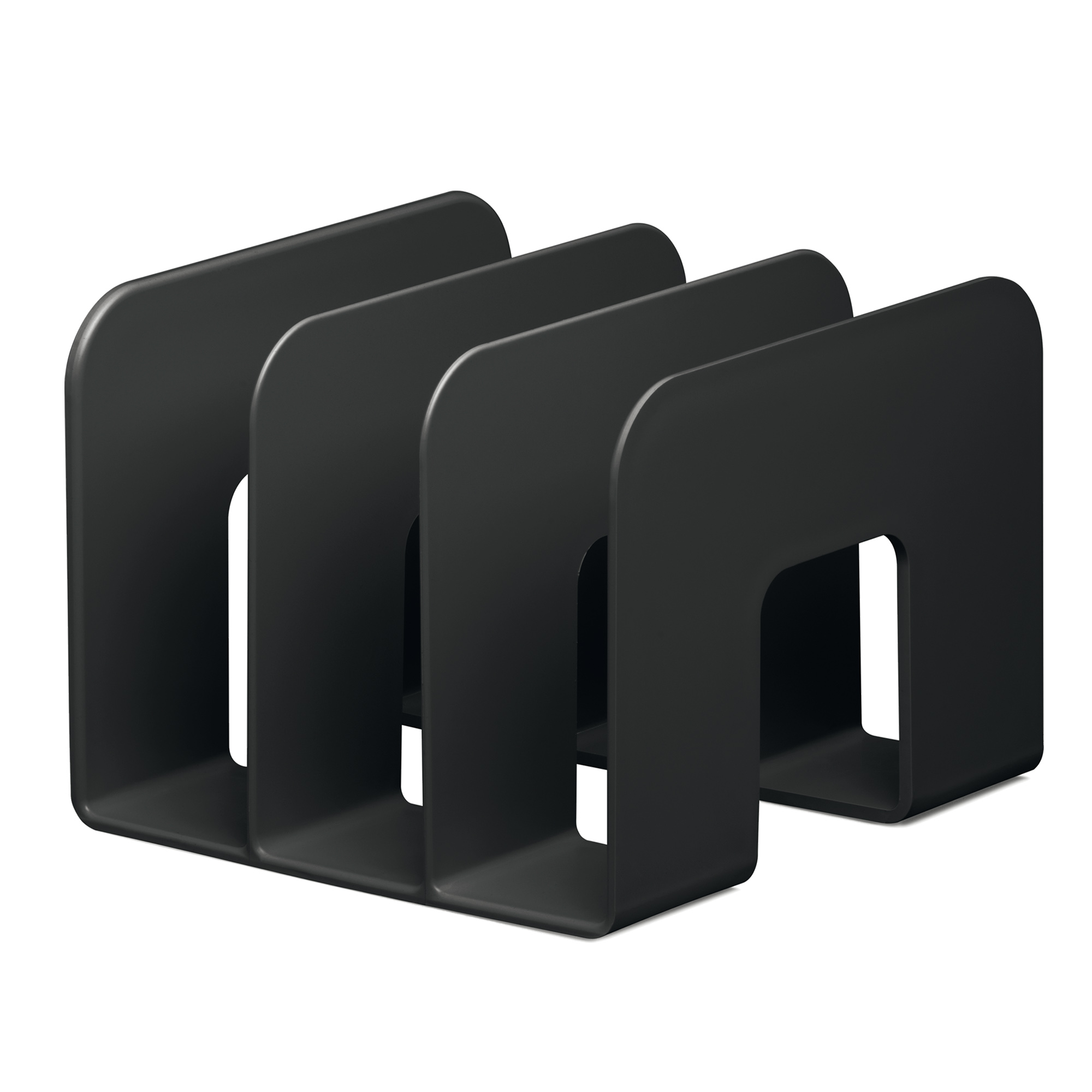 Portacataloghi eco plastica riciclata nero 215x165x210 mm 4005546729800
