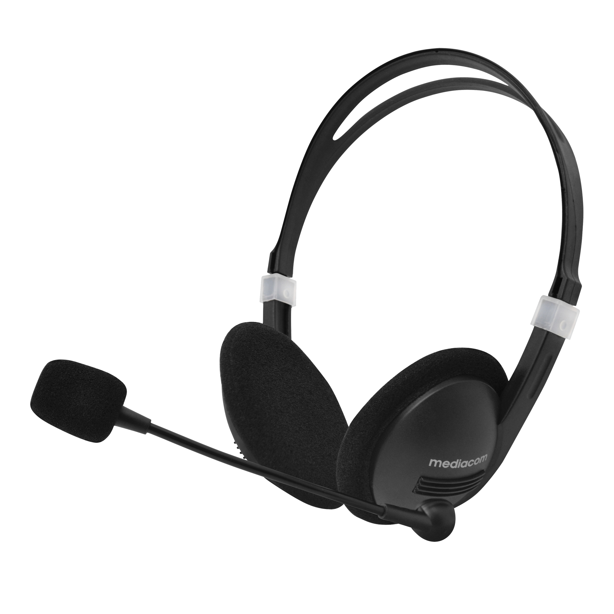 Cuffie mediacom con microfono per chat e registrazione audio video 8028153116432