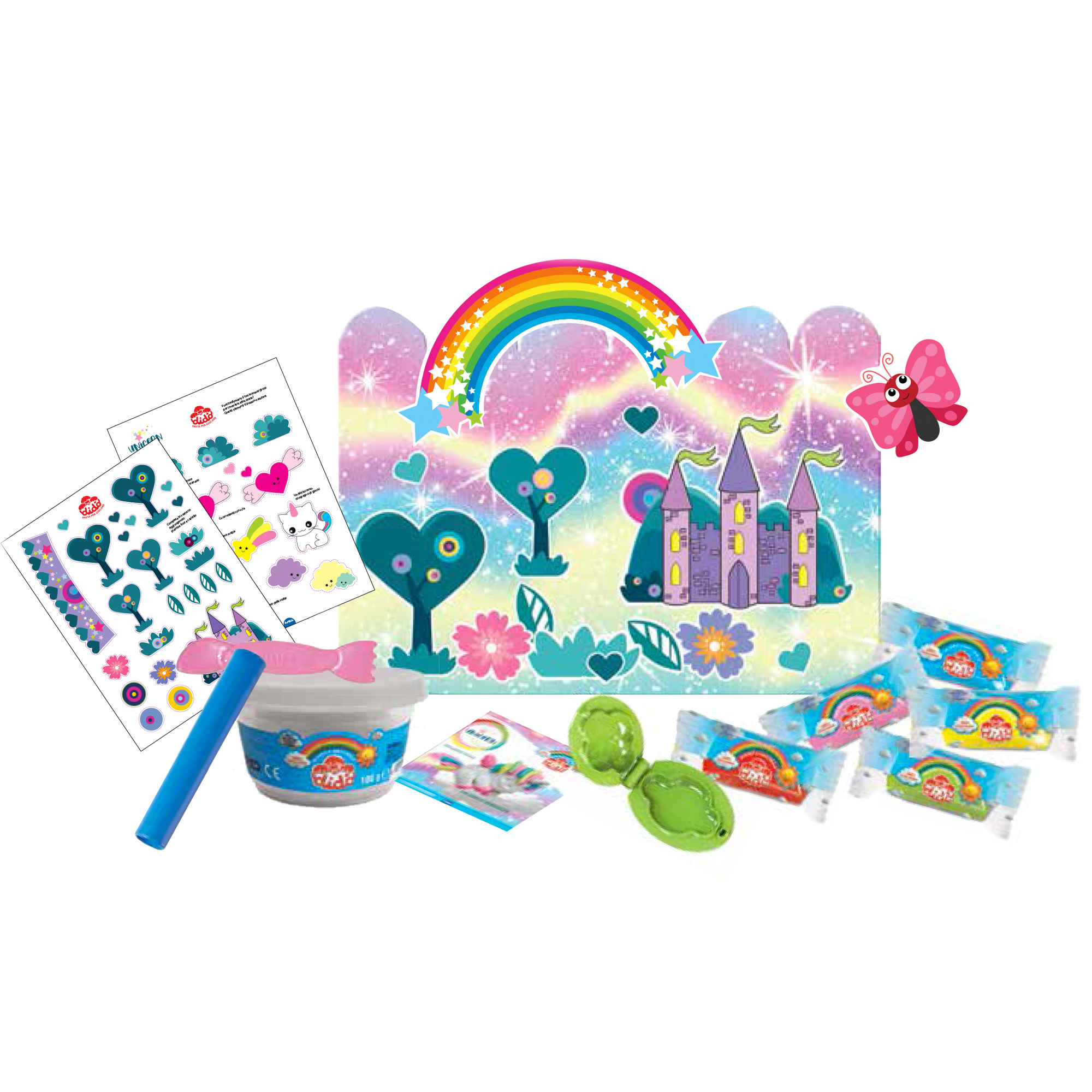 Kit giocacrea fantamici unicorn dido` bricolage 8000144008704