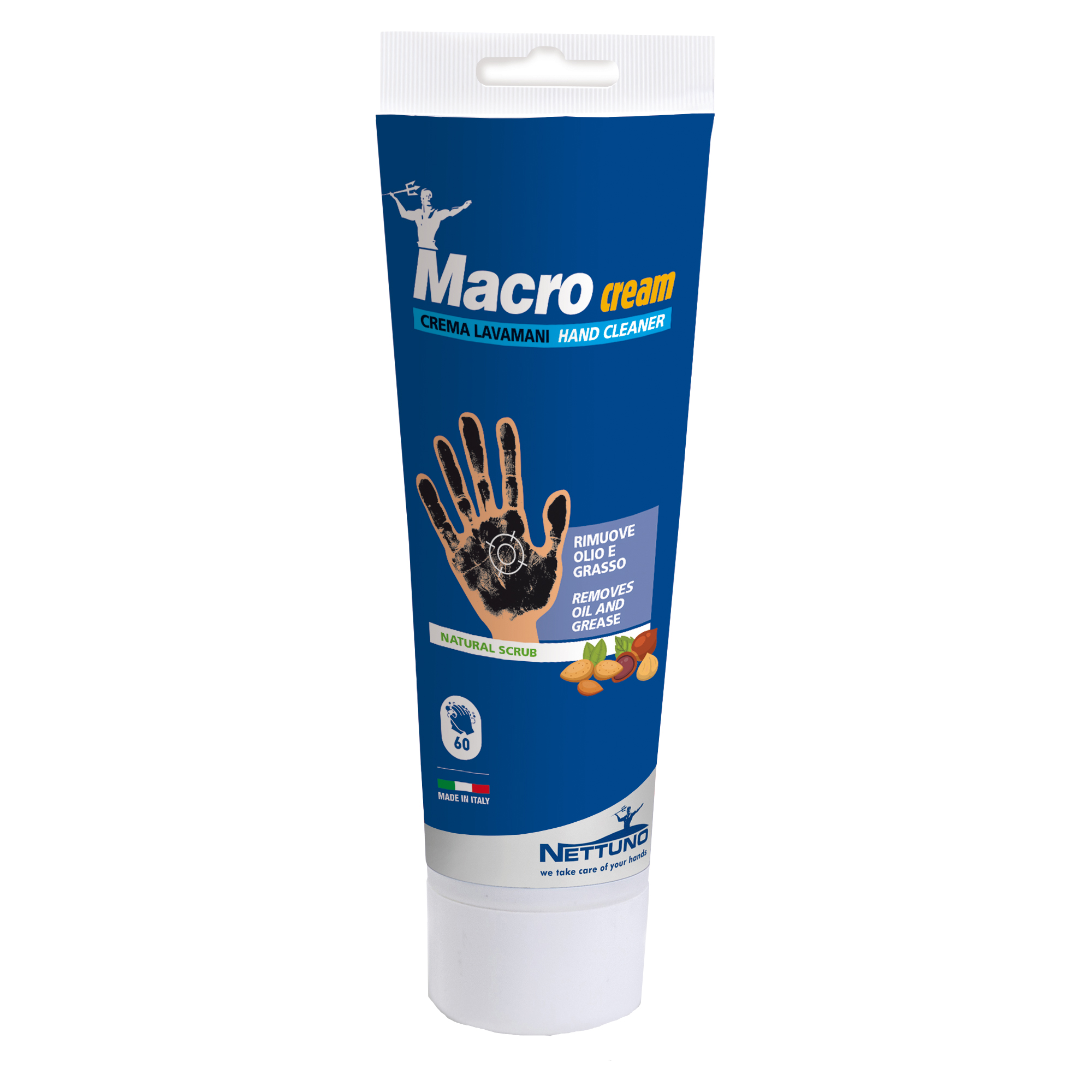 Crema lavamani macrocream per sporchi pesanti con microsfere naturali 18009184010477