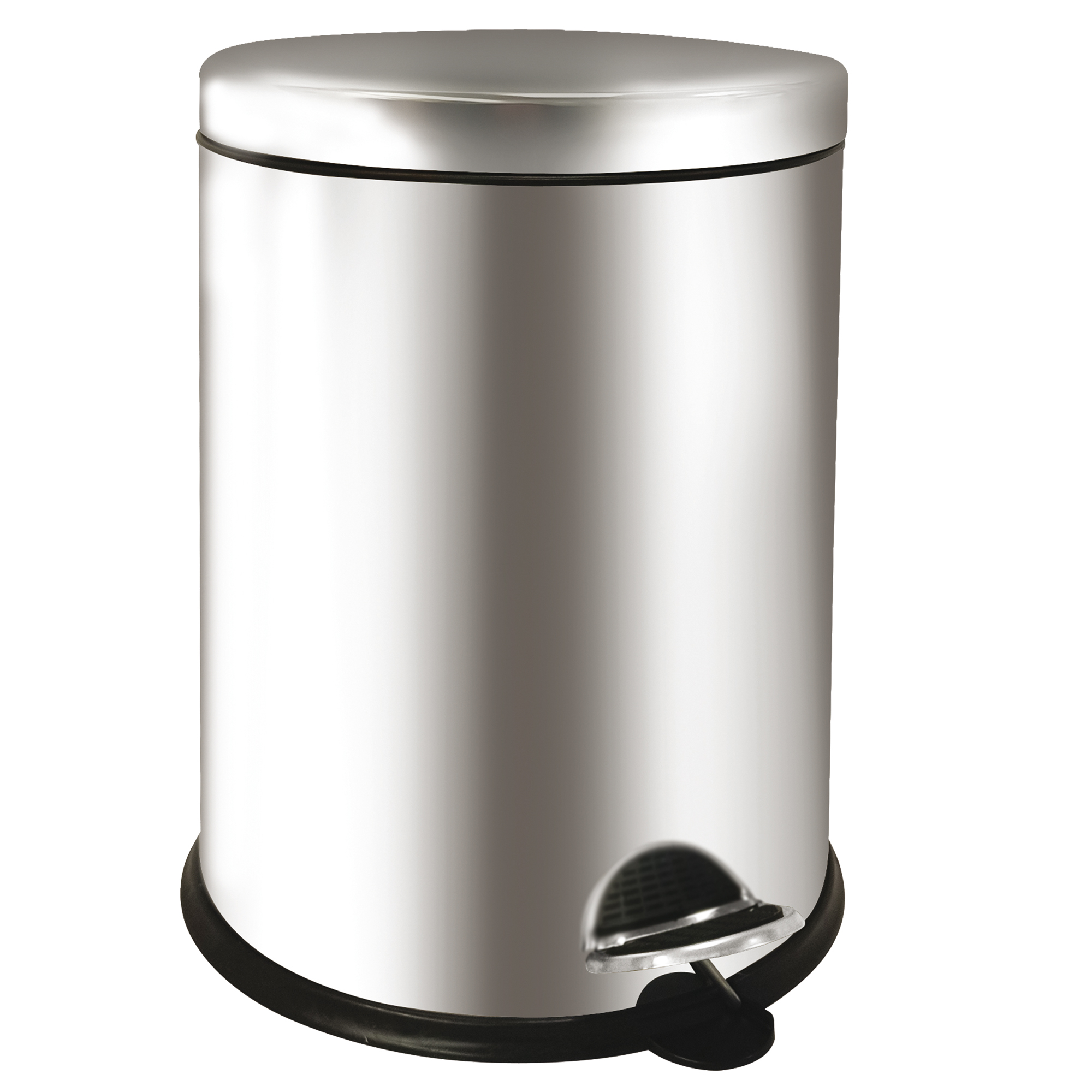 Pattumiera a pedale bin basic medial 12l in acciaio inox 8056324538981