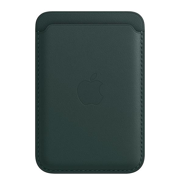 IPHONE LEATHER WALLET FOREST GREEN