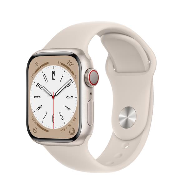 AW S8 45 STAR AL ST SP CEL-ISP, prodotto di alta gamma della marca Apple, caratterizzato da un design stellare e una superficie in alluminio satinato. 0194253181354 | initpc.it