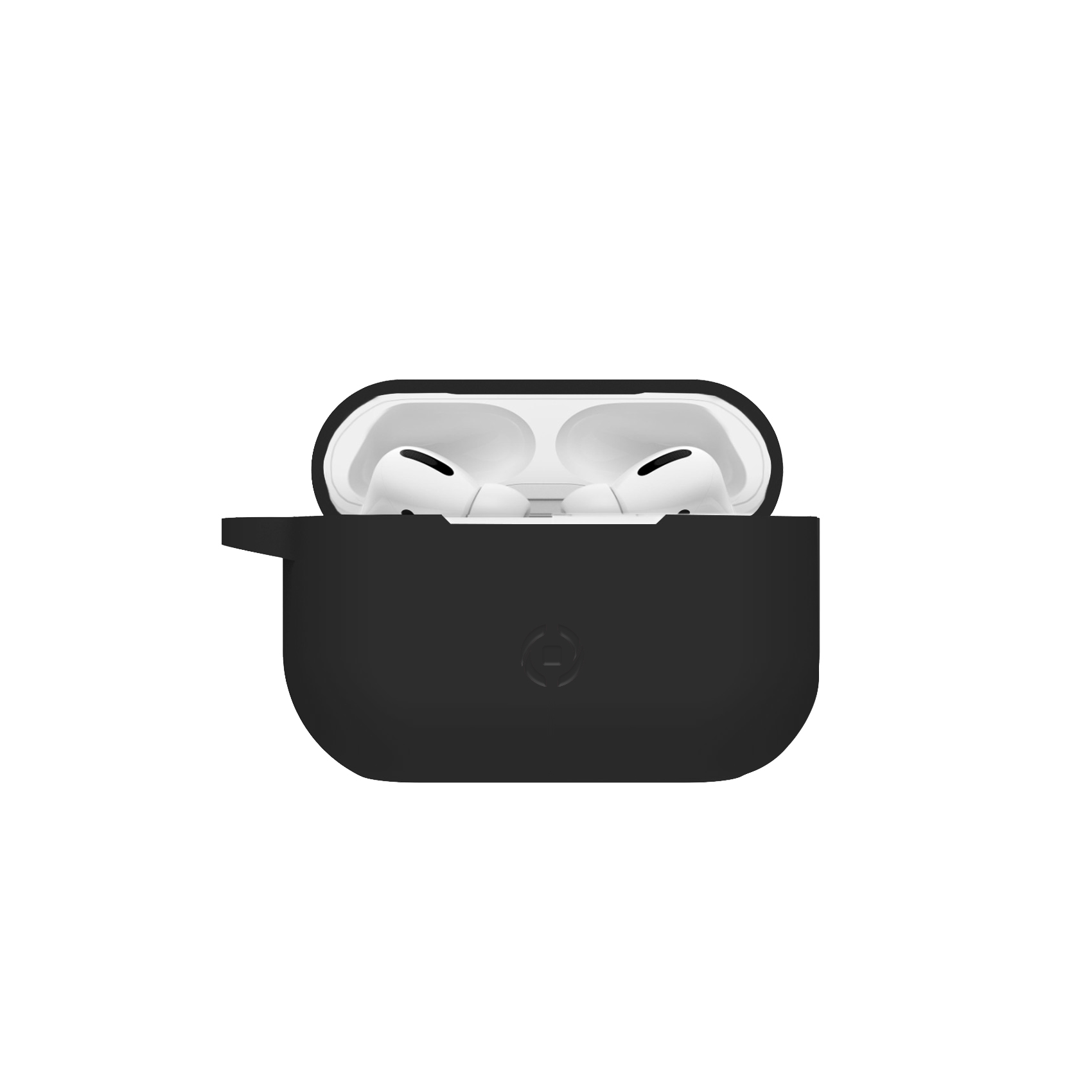 Cellophane protettiva per AirPods Pro in colore nero, progettata per la riciclaggio e compatibile con i tuoi auricolari Apple. Protegge le tue AirPods da graffi e danni. 8021735199236 | initpc.it