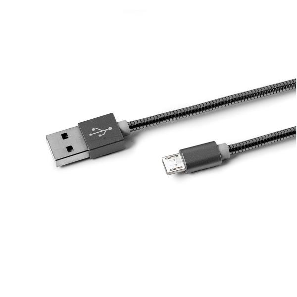 USB-A TO MICROUSB 12W CABLE D.SLV