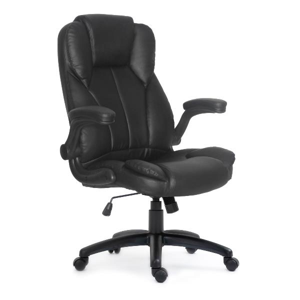 Sedile ergonomico di alta gamma per ufficio da Conceptronic, progettato per fornire comfort e supporto alle spalle durante la lunga seduta al computer. 4015867226186 | initpc.it