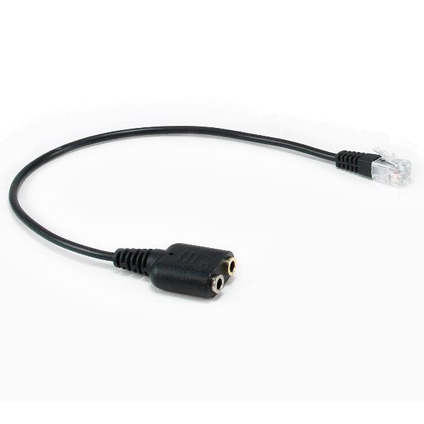 RJ9 TO 3.5MM HEADSET AUDIO ADAPTER