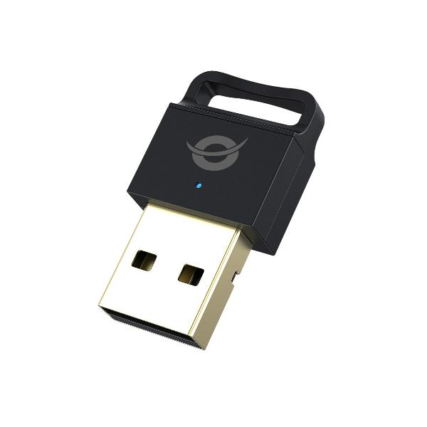 Adattatore Bluetooth 5.0 a basso consumo, concepito da Conceptronic, per connettere dispositivi senza fili con facilità. 4015867227688 | initpc.it